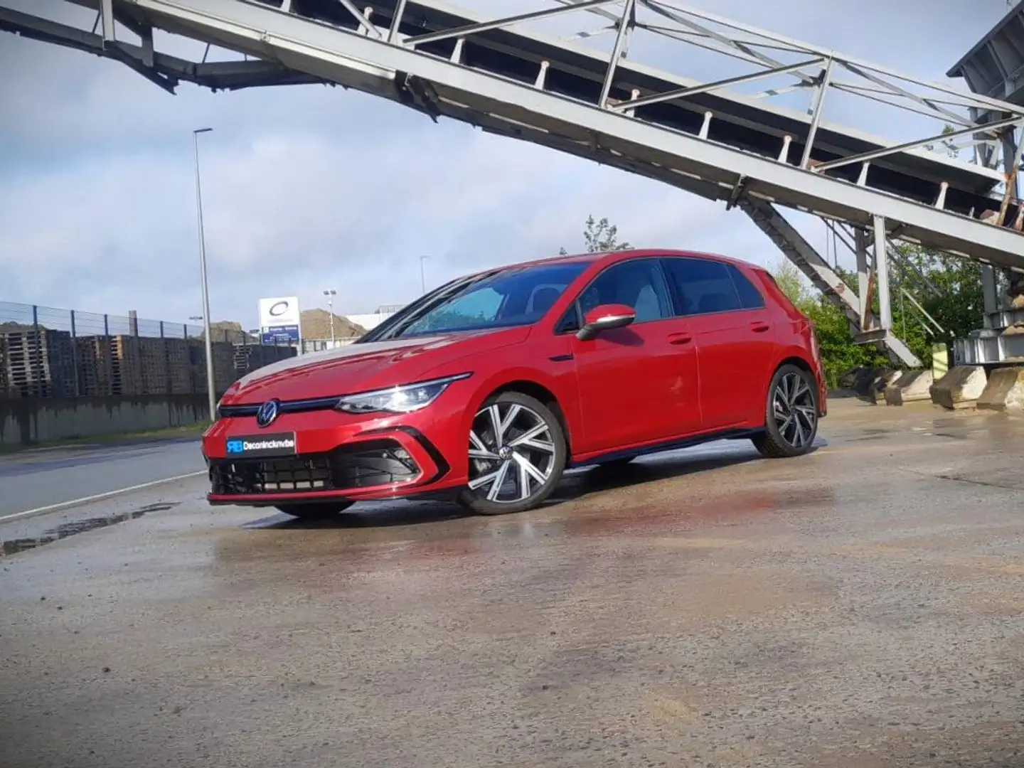 Volkswagen Golf 1.5 TSI R-Line   Matrix Led- Nav.- Sportseats ! Rojo - 1