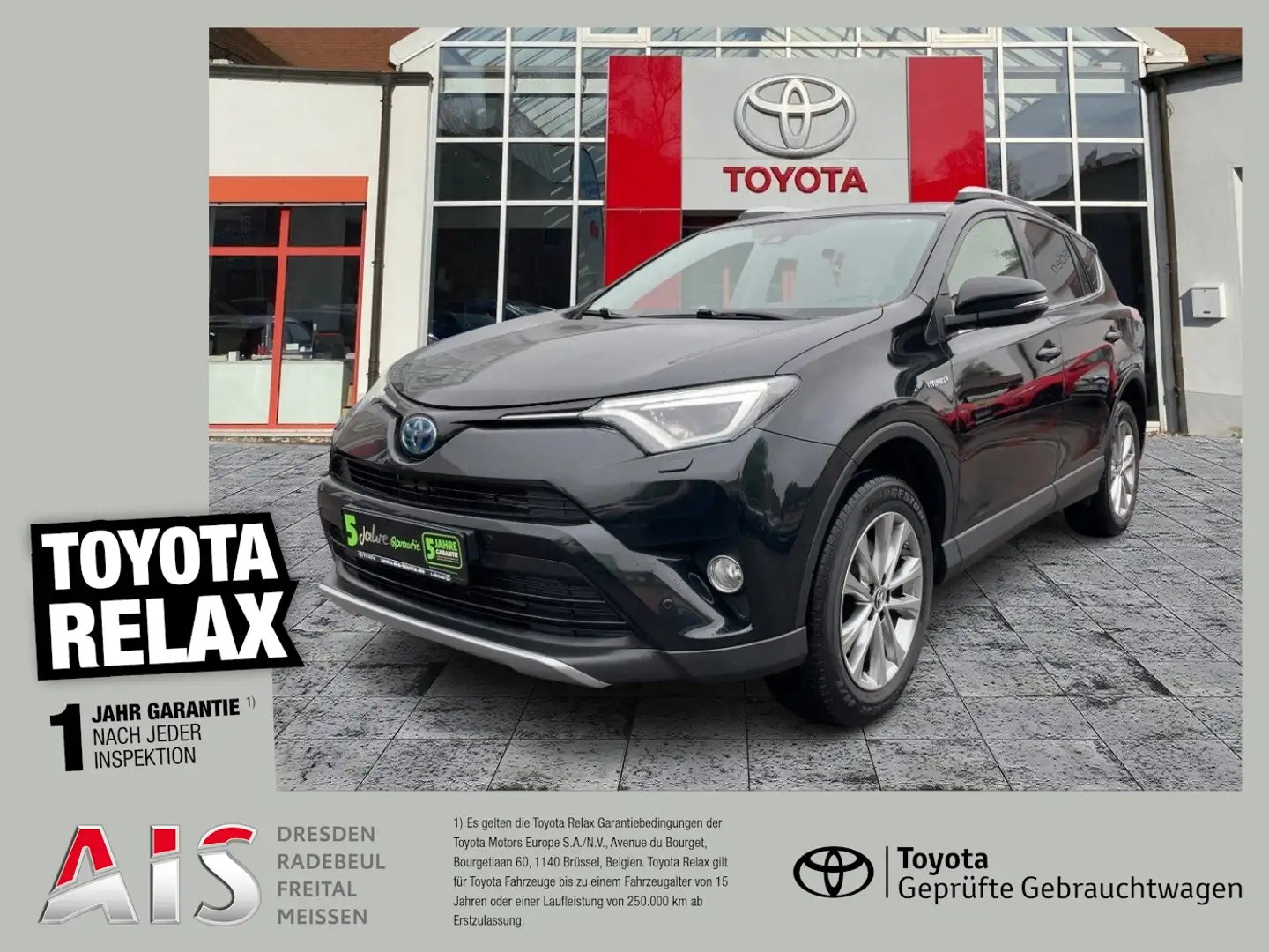 Toyota RAV 4 RAV4 2.5 Hybrid Edition S+ Navi*ACC*KAM*el.Heck Noir - 1