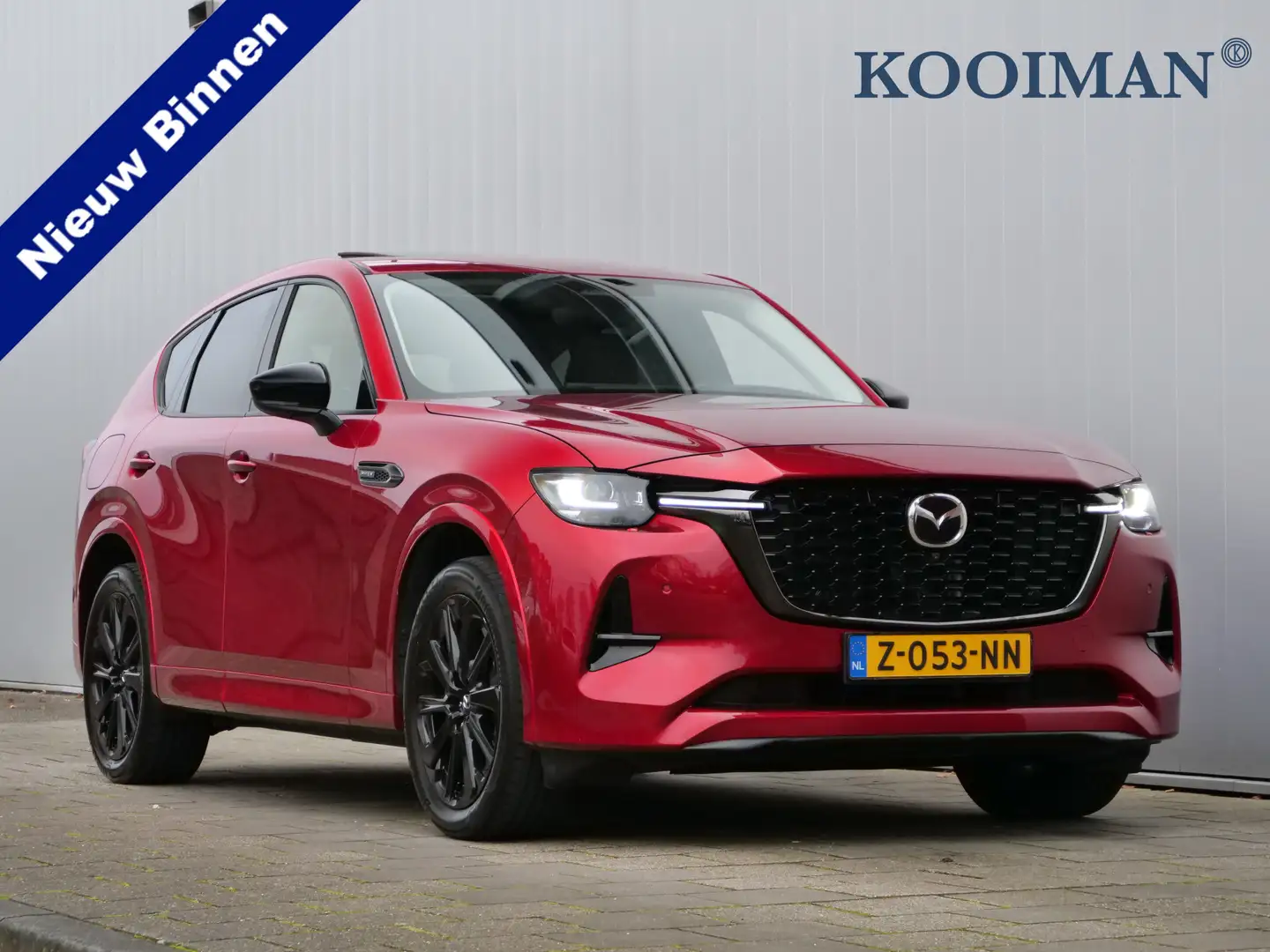 Mazda CX-60 2.5 e-SkyActiv PHEV Homura 327 Pk Automaat Navi / Rouge - 1