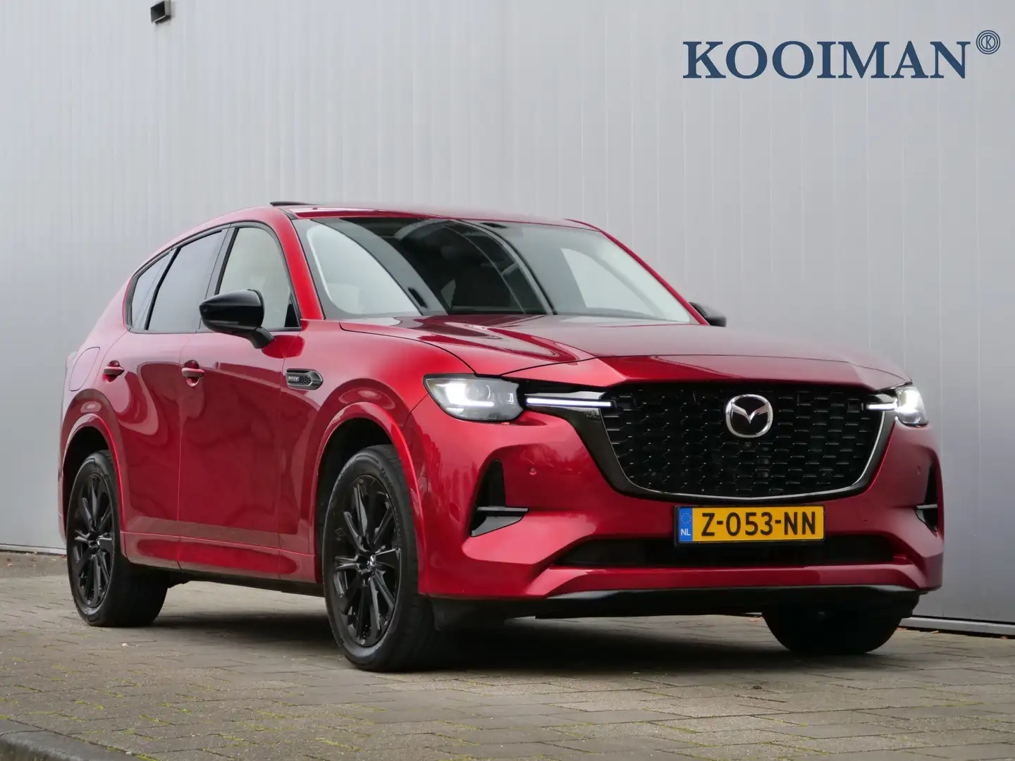 Mazda CX-60 2.5 e-SkyActiv PHEV Homura 327 Pk Automaat Navi / Rood - 1