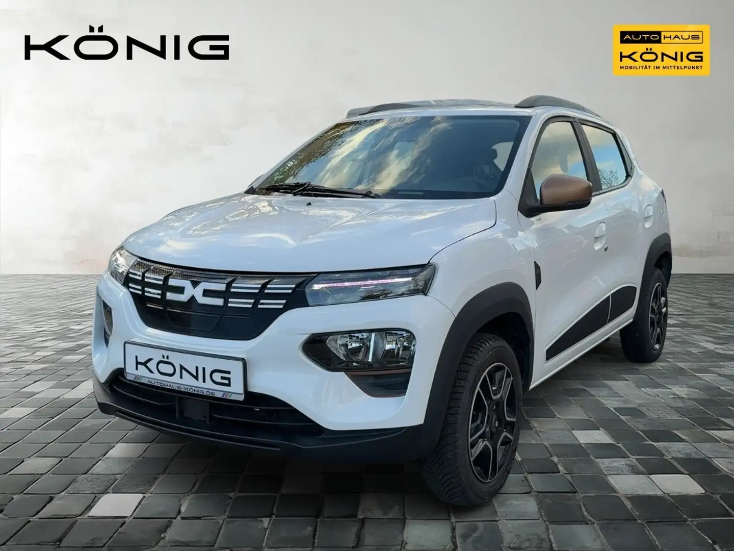 Dacia Spring Extreme 65 Klima, Navi, Allwetterreifen Weiß - 1