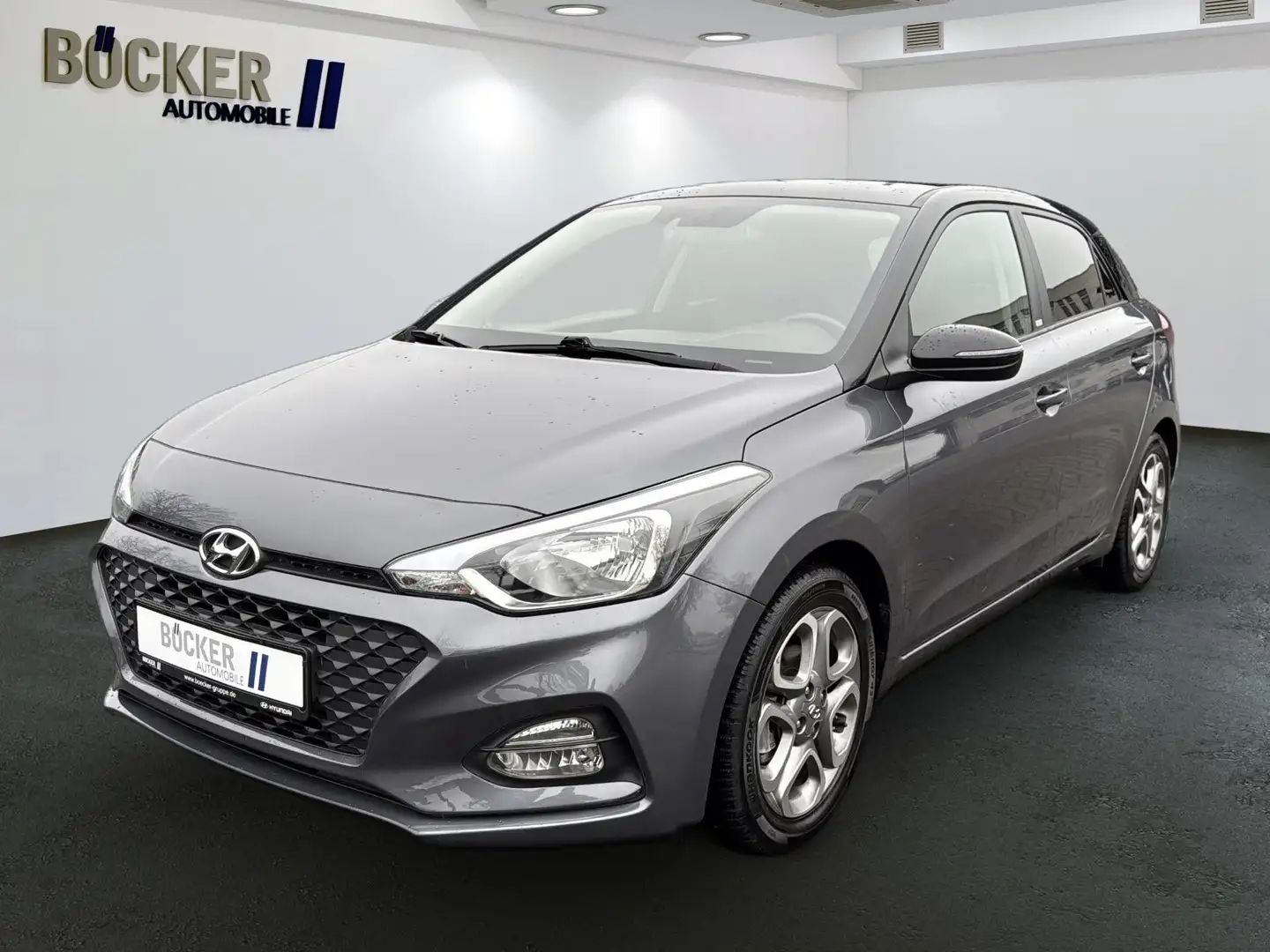 Hyundai i20 1.2 YES! Plus AHK ALLWETTER LHZ SHZ Bluetooth Gris - 1