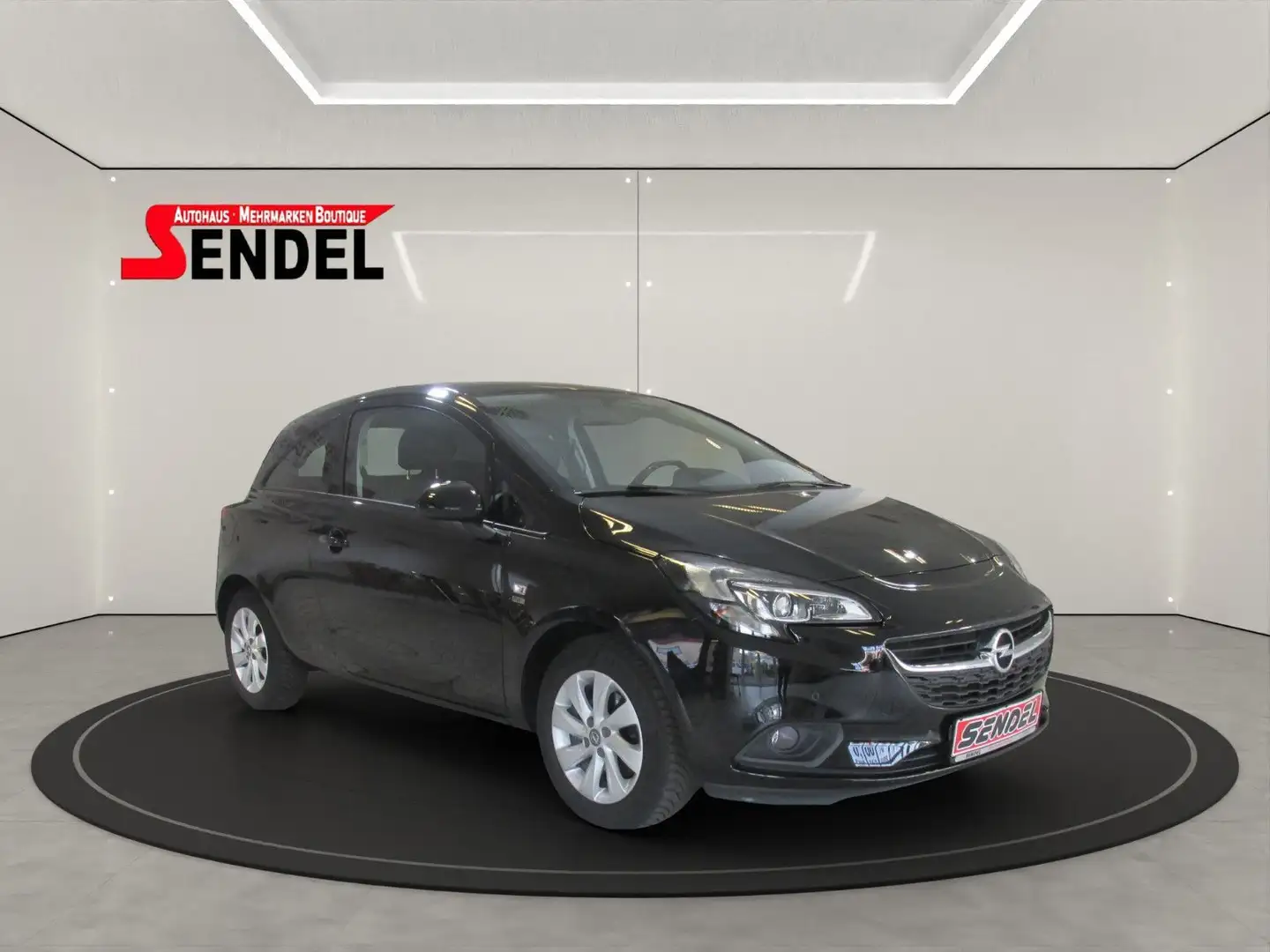 Opel Corsa E 120 Jahre ecoFlex***MTL.RATE 110€*** Noir - 1