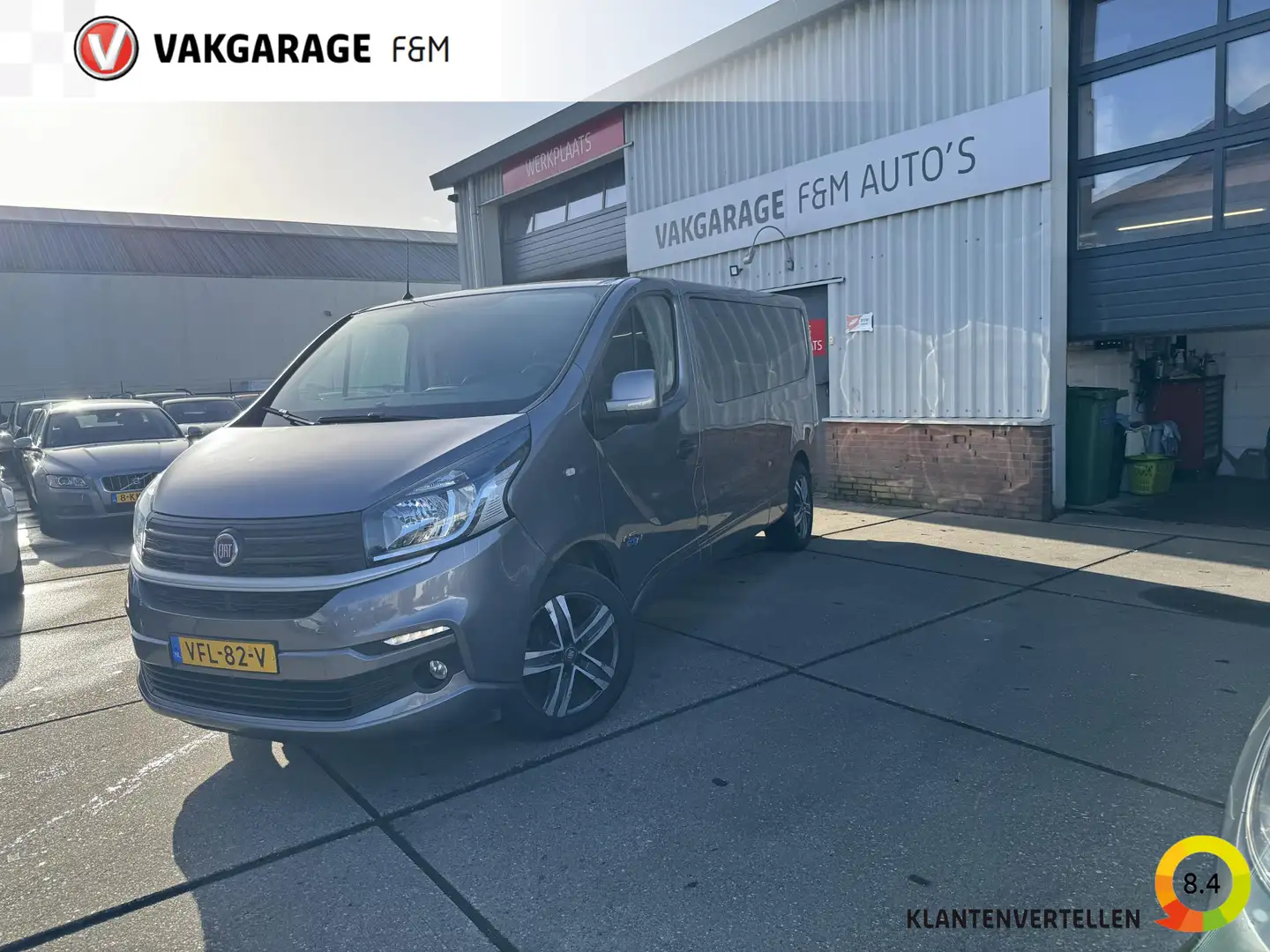 Fiat Talento 2.0 MultiJet L2H1 Business Pro DC Gris - 1
