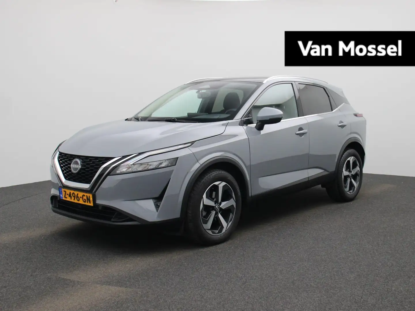 Nissan Qashqai 1.3 MHEV Xtronic N-Connecta | Panoramadak | Naviga Grijs - 1