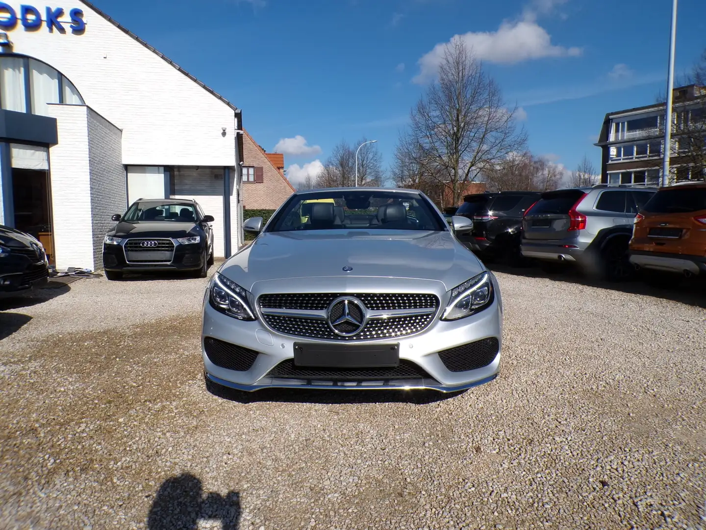 Mercedes-Benz C 180 Cabrio AMG pack Automaat/Navi/Pdc Zilver - 2