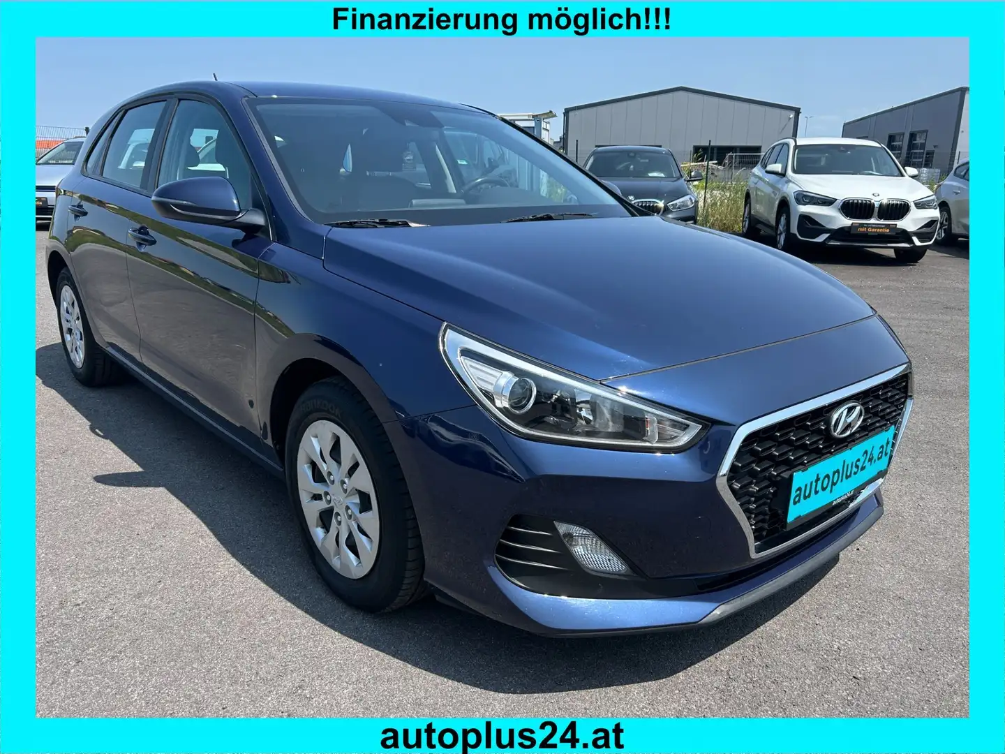 Hyundai i30 1,4 MPI Entry Blau - 1