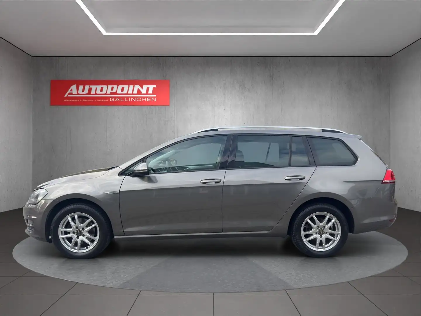 Volkswagen Golf VII 1.4TSI Variant Cup mit DSG+Bi-Xenon+AHK Grau - 2