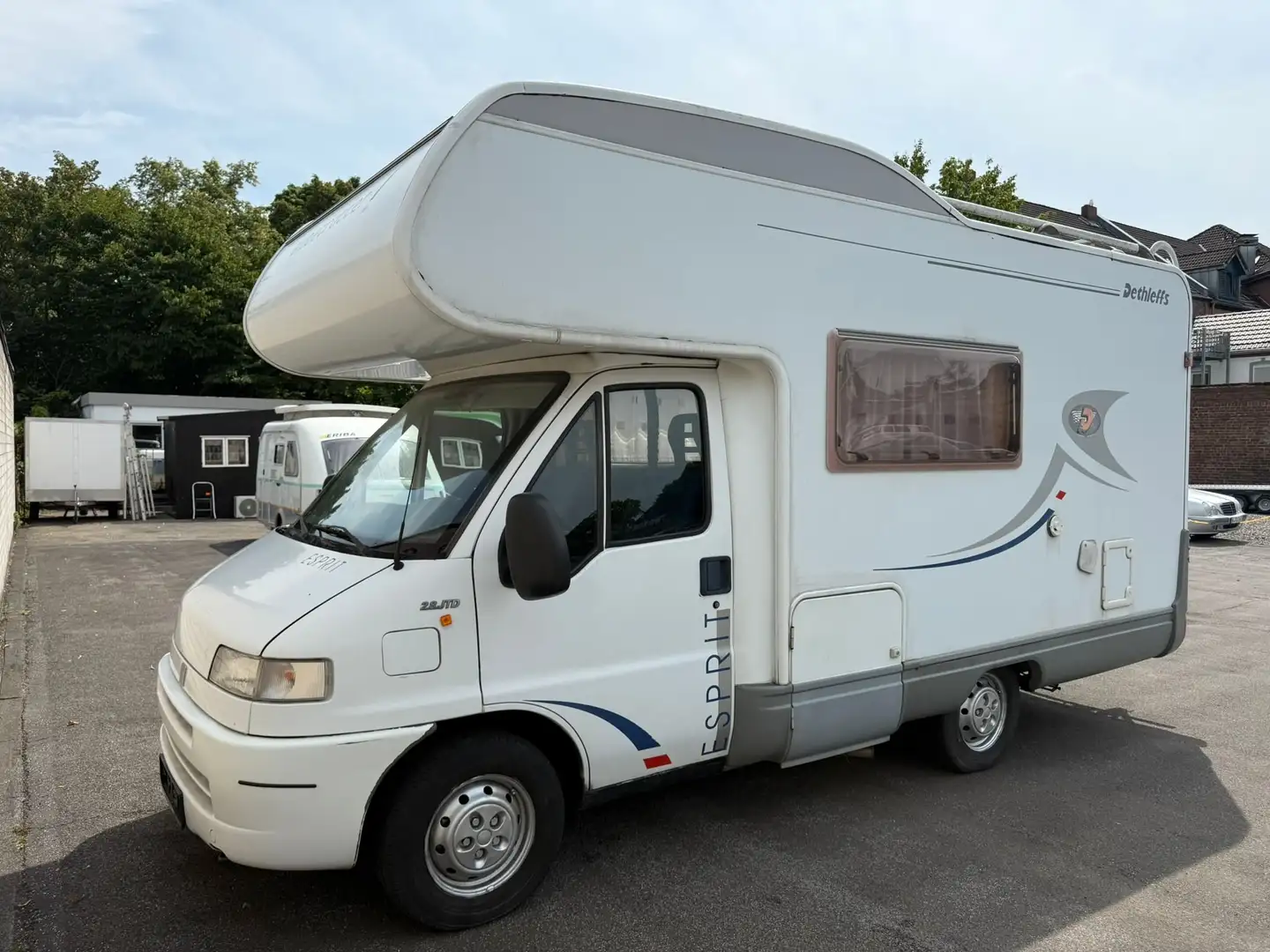 Fiat Dethleffs Globetrotter 2.8 TDI- 1.Hand /Dusche - 1