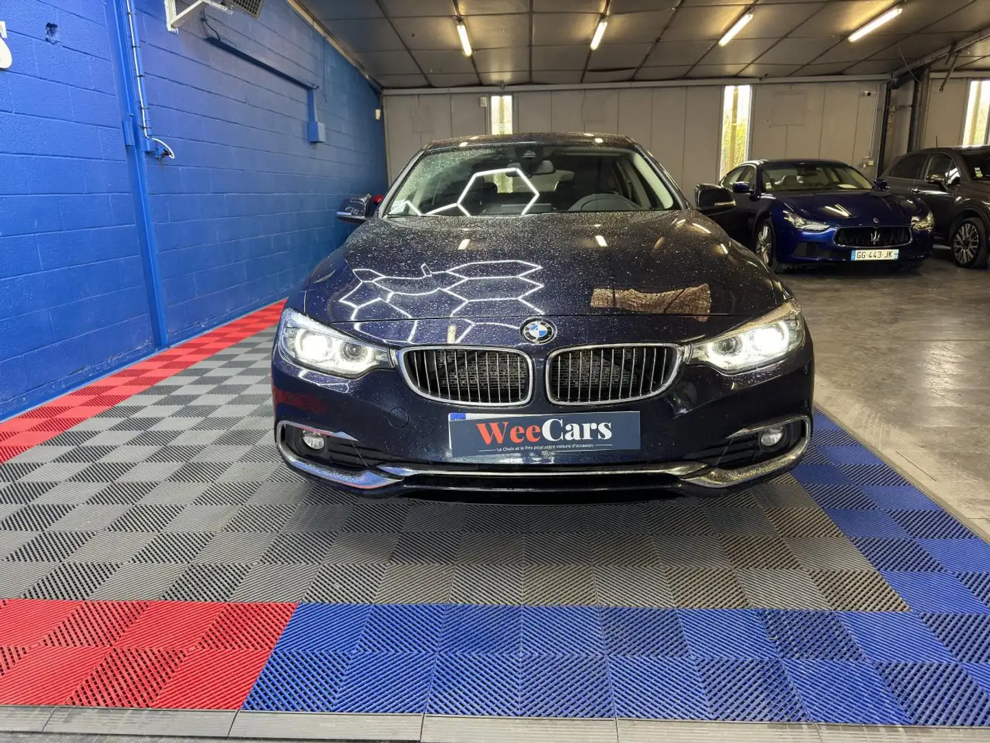 BMW 420 420d 190 CV Luxury - Garantie 12 mois Bleu - 2