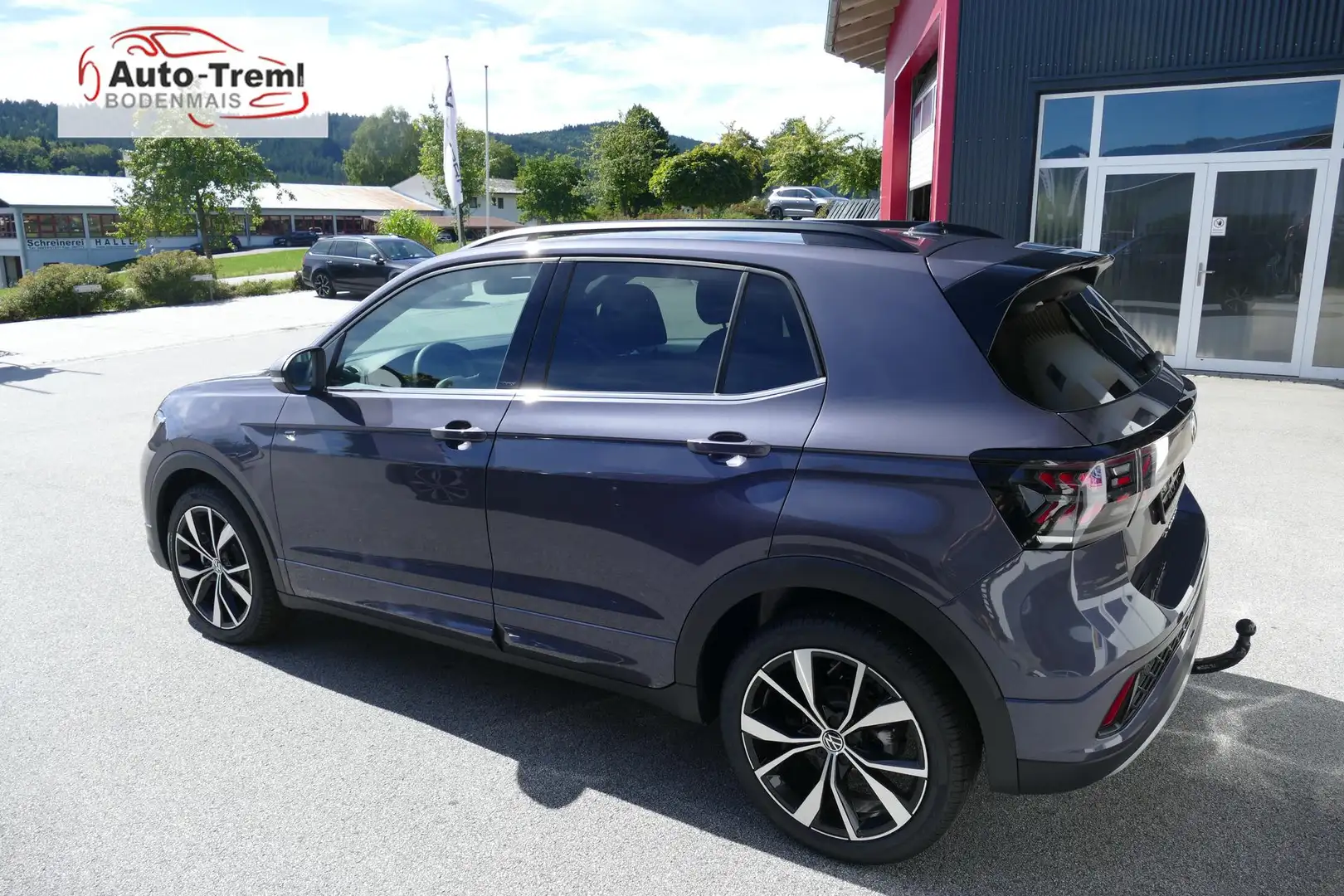Volkswagen T-Cross R-Line 1.0 TSI DSG 116 PS AHK NAVI Matrix Kamer... Gris - 2