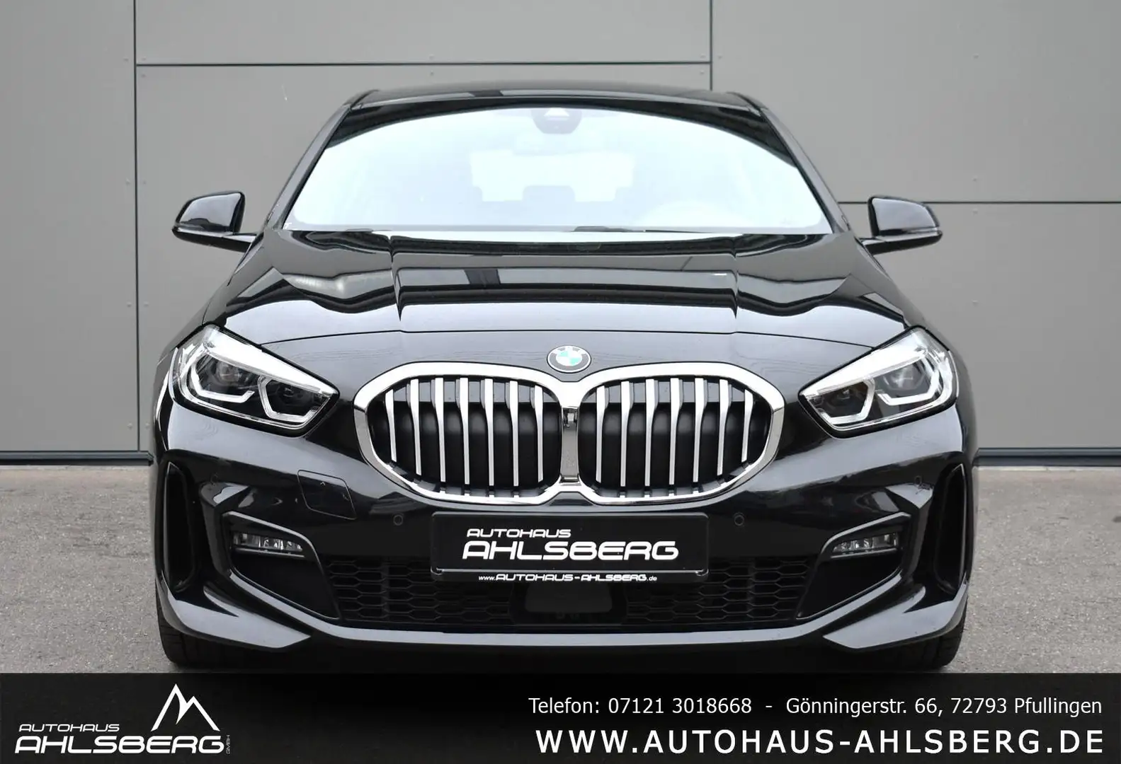 BMW 118 D M SPORT/SHADOW/ LIVE/KAMERA/CAR-PLAY/WERKSGARANT Schwarz - 2