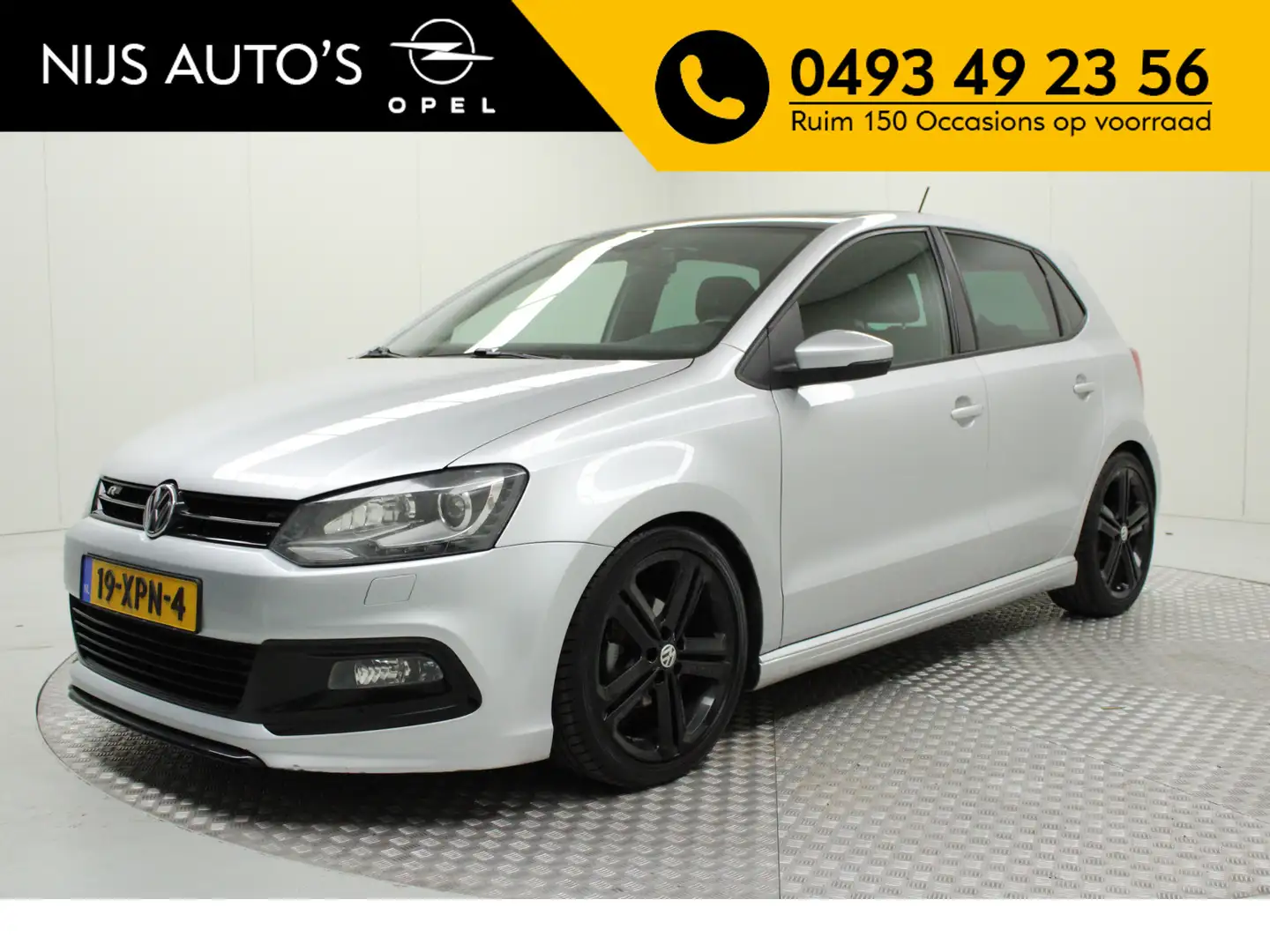 Volkswagen Polo 1.2 TSI Highline | elektr. panoramadak | 17 inch L Gris - 1