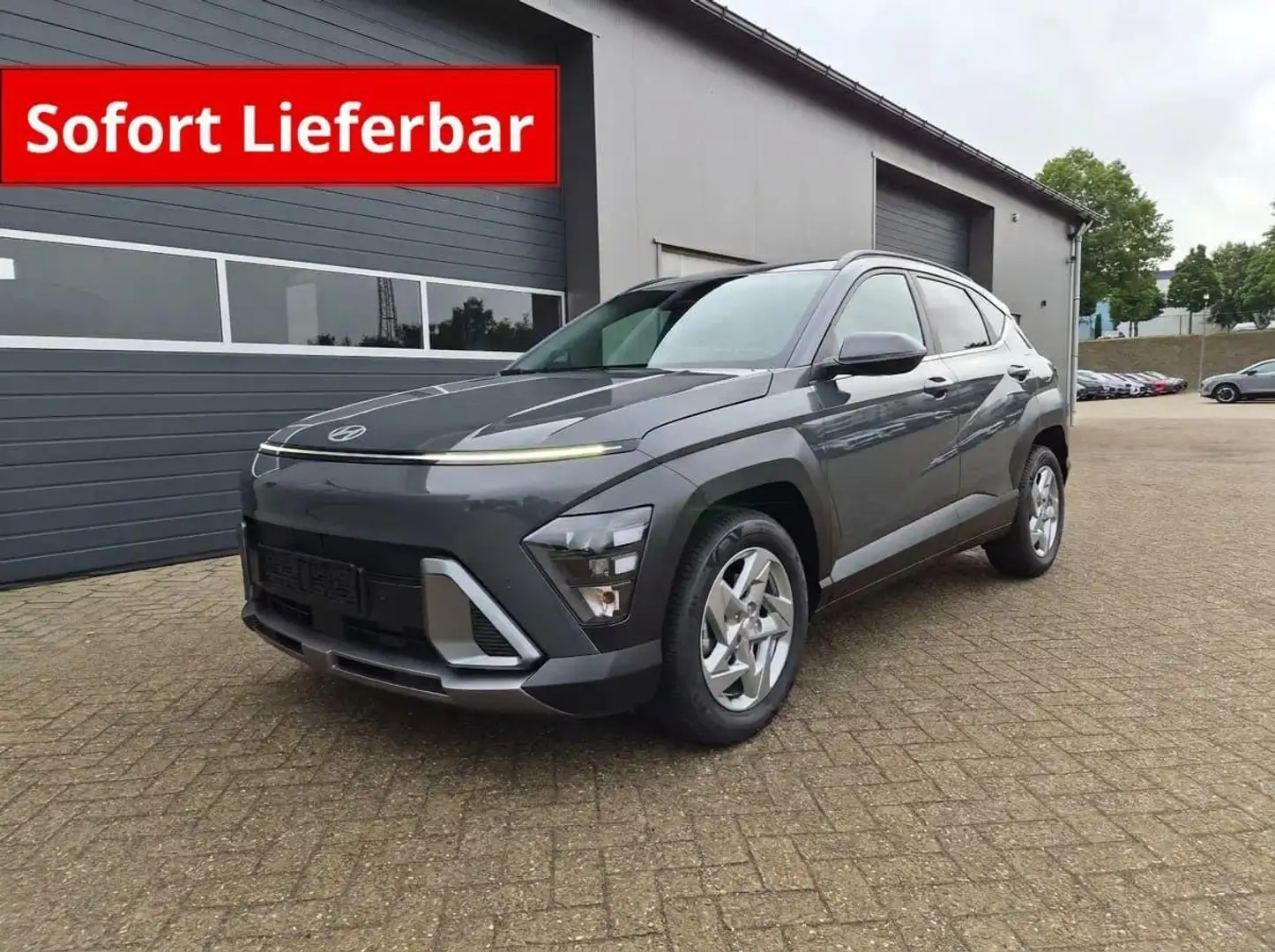 Hyundai KONA Trend 1.6 T-GDI 150PS Automatik Voll-LED-Schein... Grau - 1