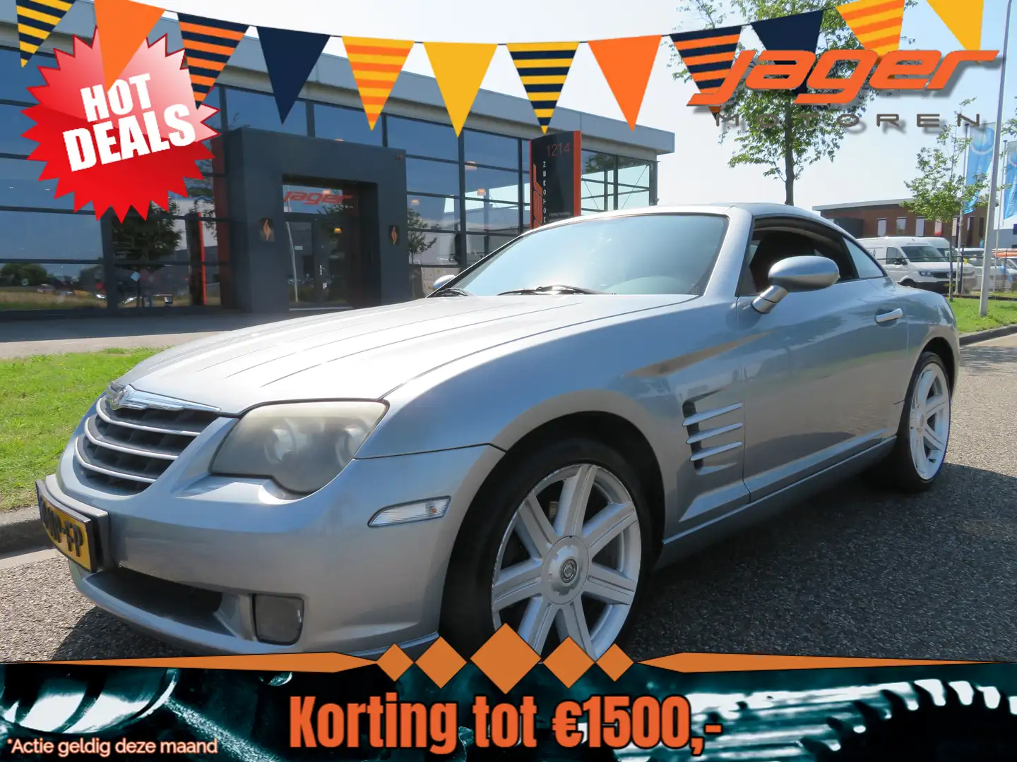 Chrysler Crossfire 3.2 V6 AUTOMAAT LEER TOP! - 1