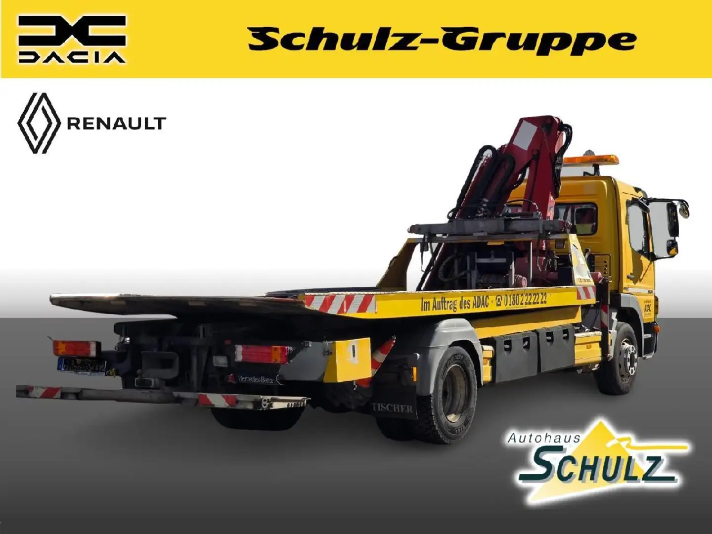 Mercedes-Benz Atego 1524L ABSCHLEPPER Jaune - 2