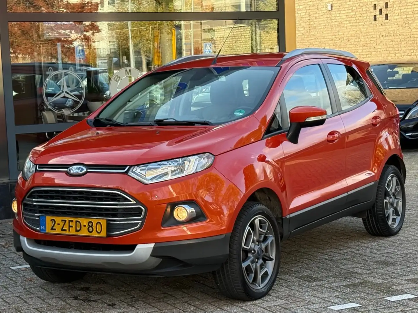 Ford EcoSport 1.0 EcoBoost Titanium Clima Cruise Orange - 2