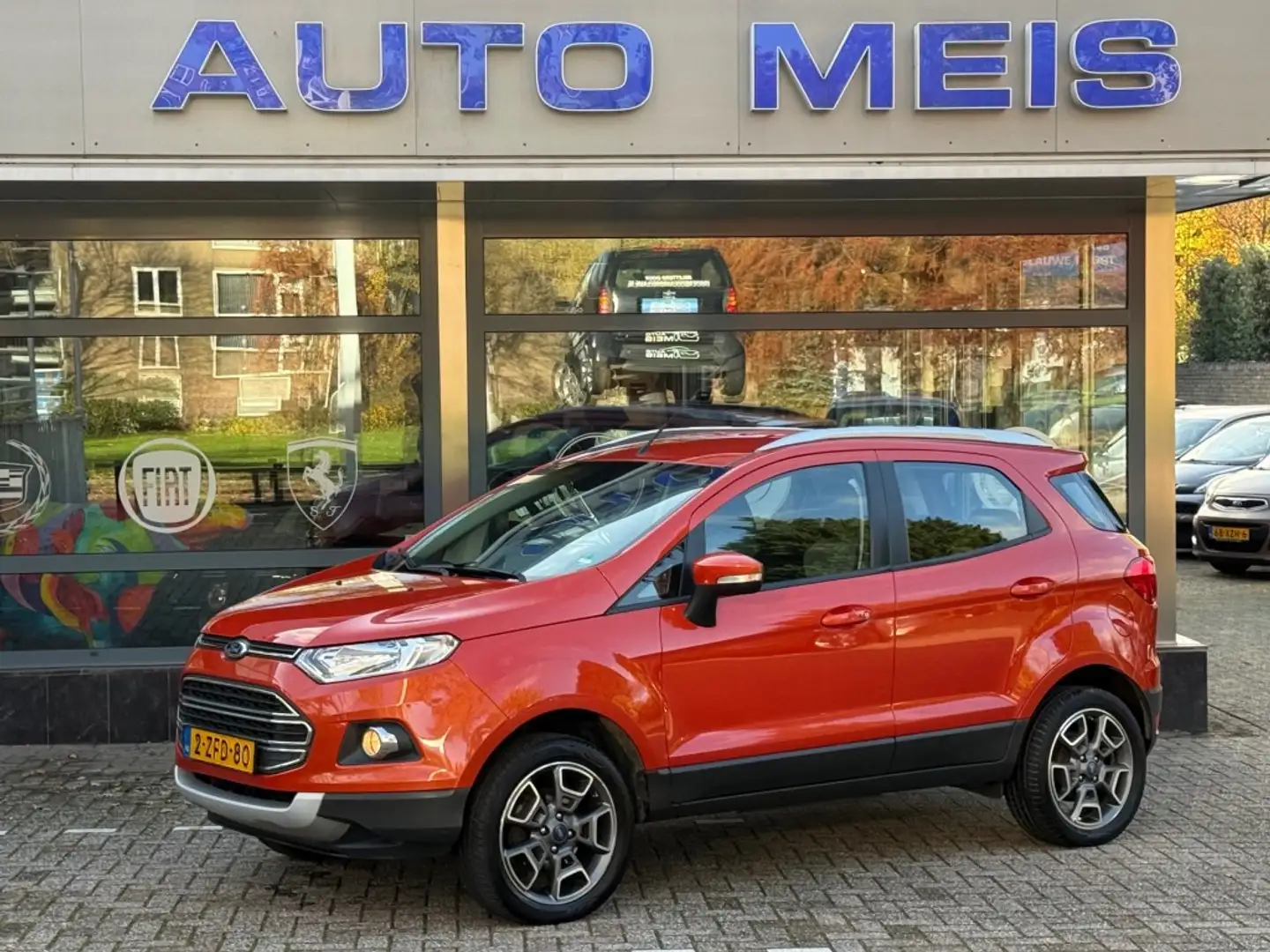 Ford EcoSport 1.0 EcoBoost Titanium Clima Cruise Orange - 1