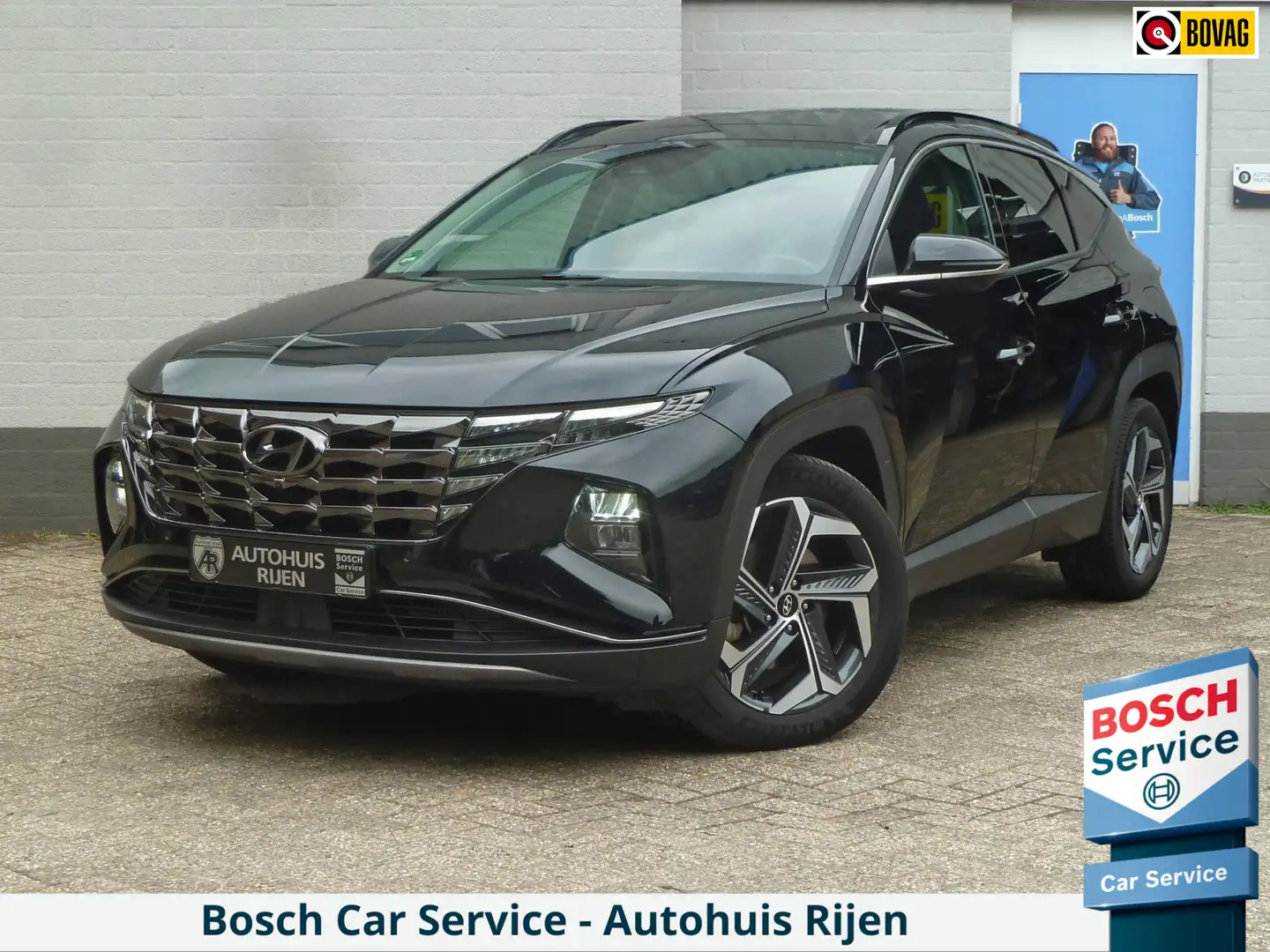 Hyundai TUCSON 1.6 T-GDI HEV Premium Sky|Panodak|Leder/Memory|Sto Zwart - 1
