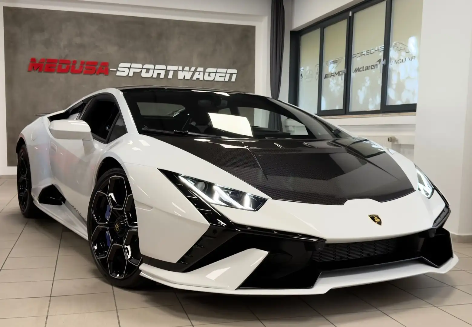 Lamborghini Huracán HURACAN TECNICA CARBON EXT&INT SENSONUM FULLOPT! Weiß - 1