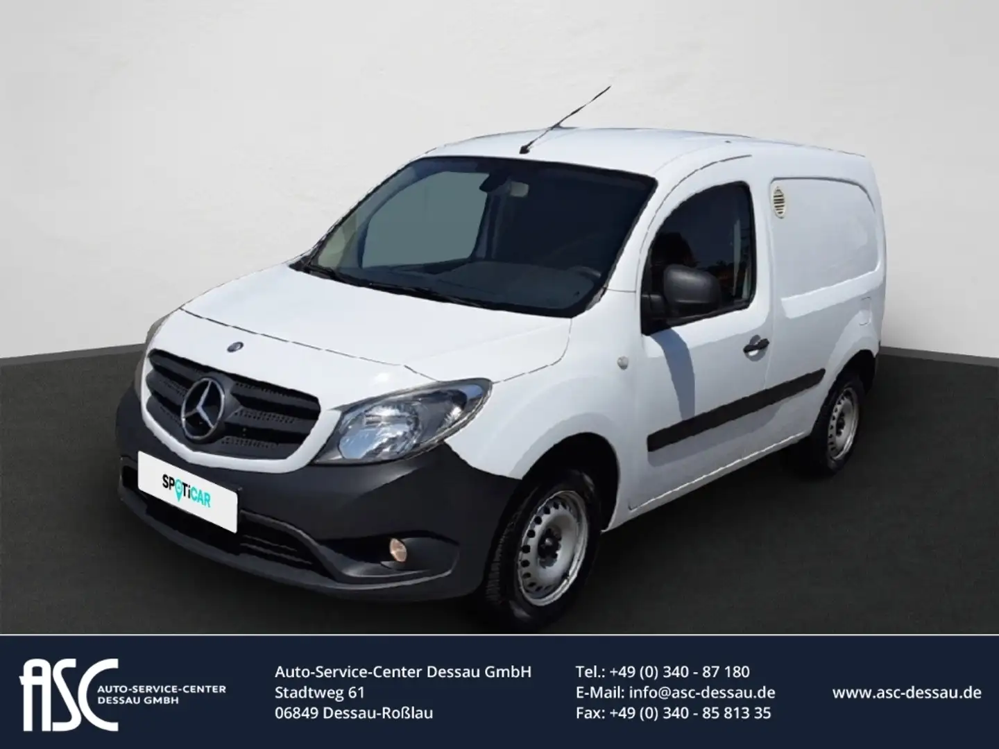 Mercedes-Benz Citan Kasten 111 CDI kurz AHK Klimaautom SHZ PDC Berganf Weiß - 1