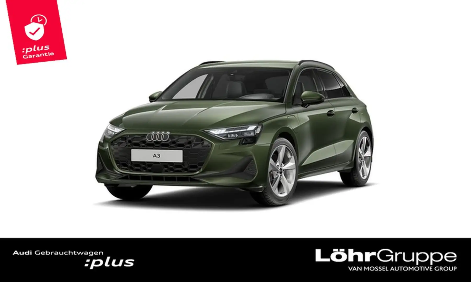 Audi A3 Sportback 40 TFSI e 18"|NAVI+VC|RFK|SHZ|LED Grün - 1