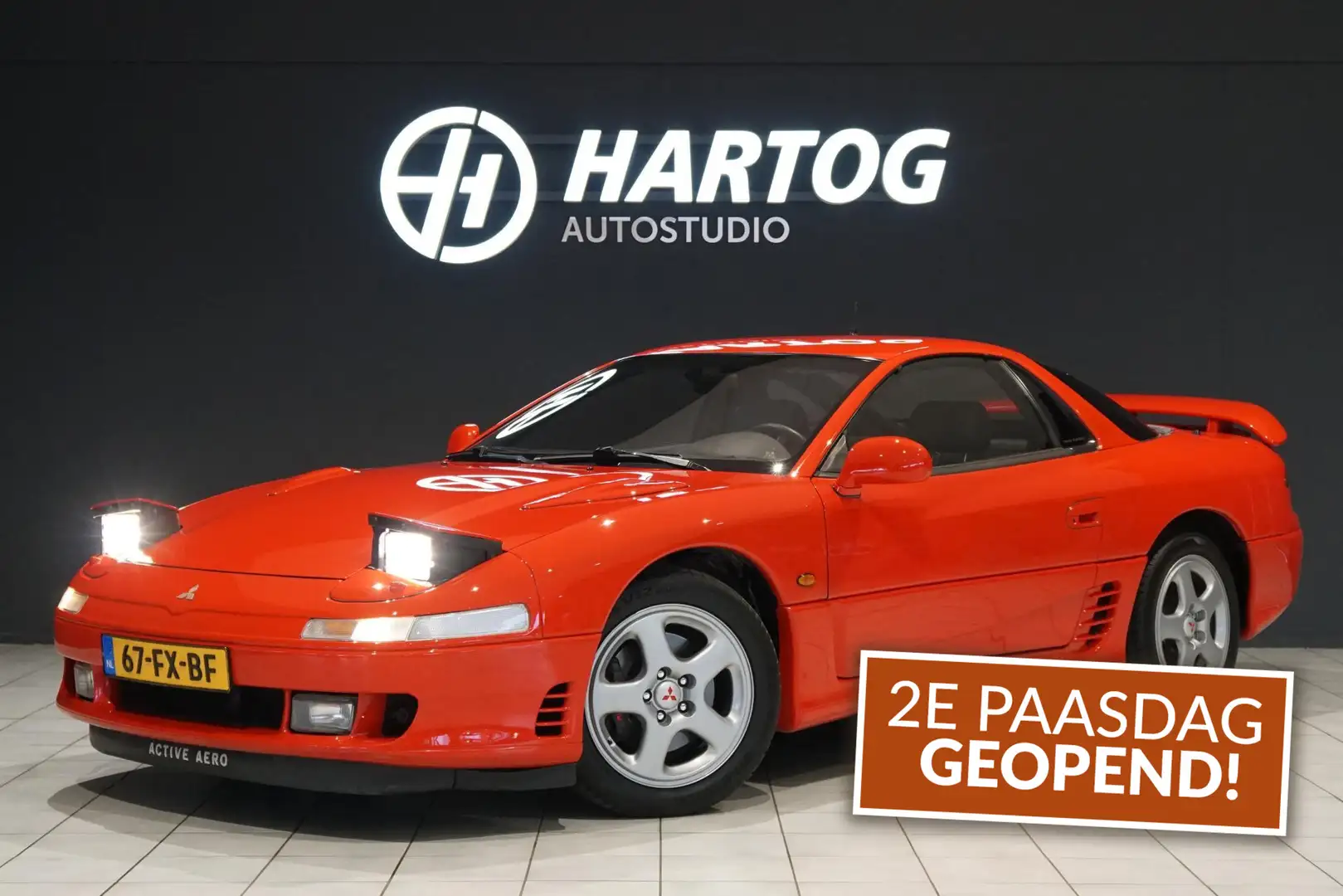 Mitsubishi 3000 GT 3.0 V6 4WD 286PK EU Rojo - 1