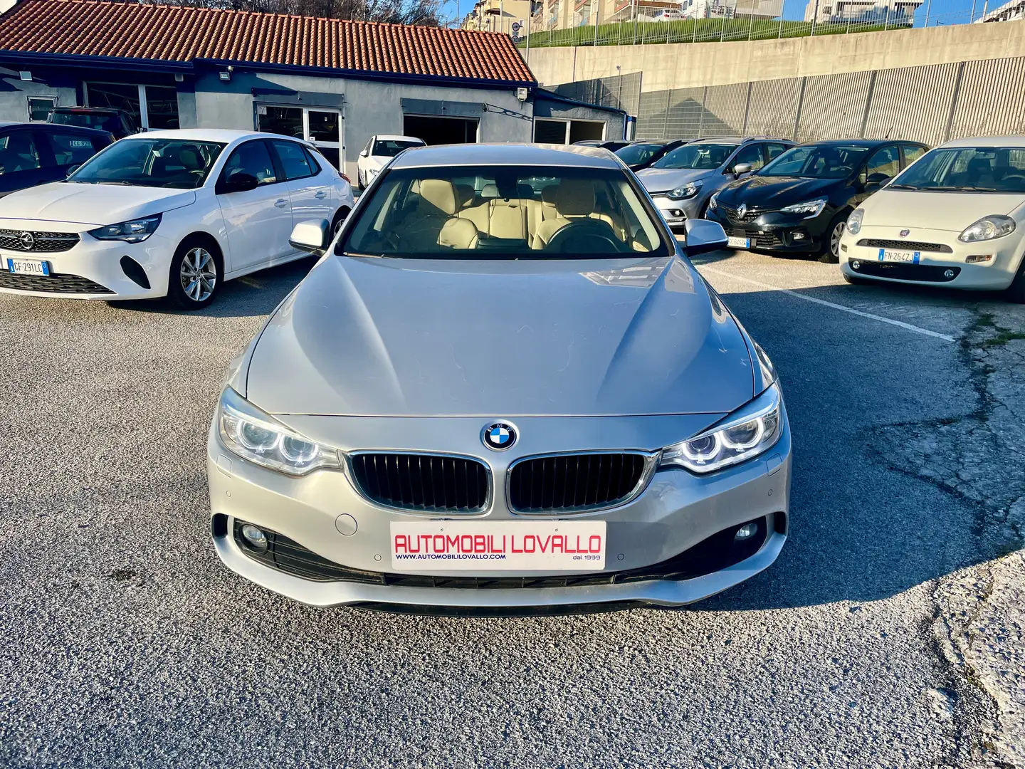 BMW 418 418d Gran Coupe Luxury 150cv 6M NAVI-PELLE-BIXENO Срібний - 2