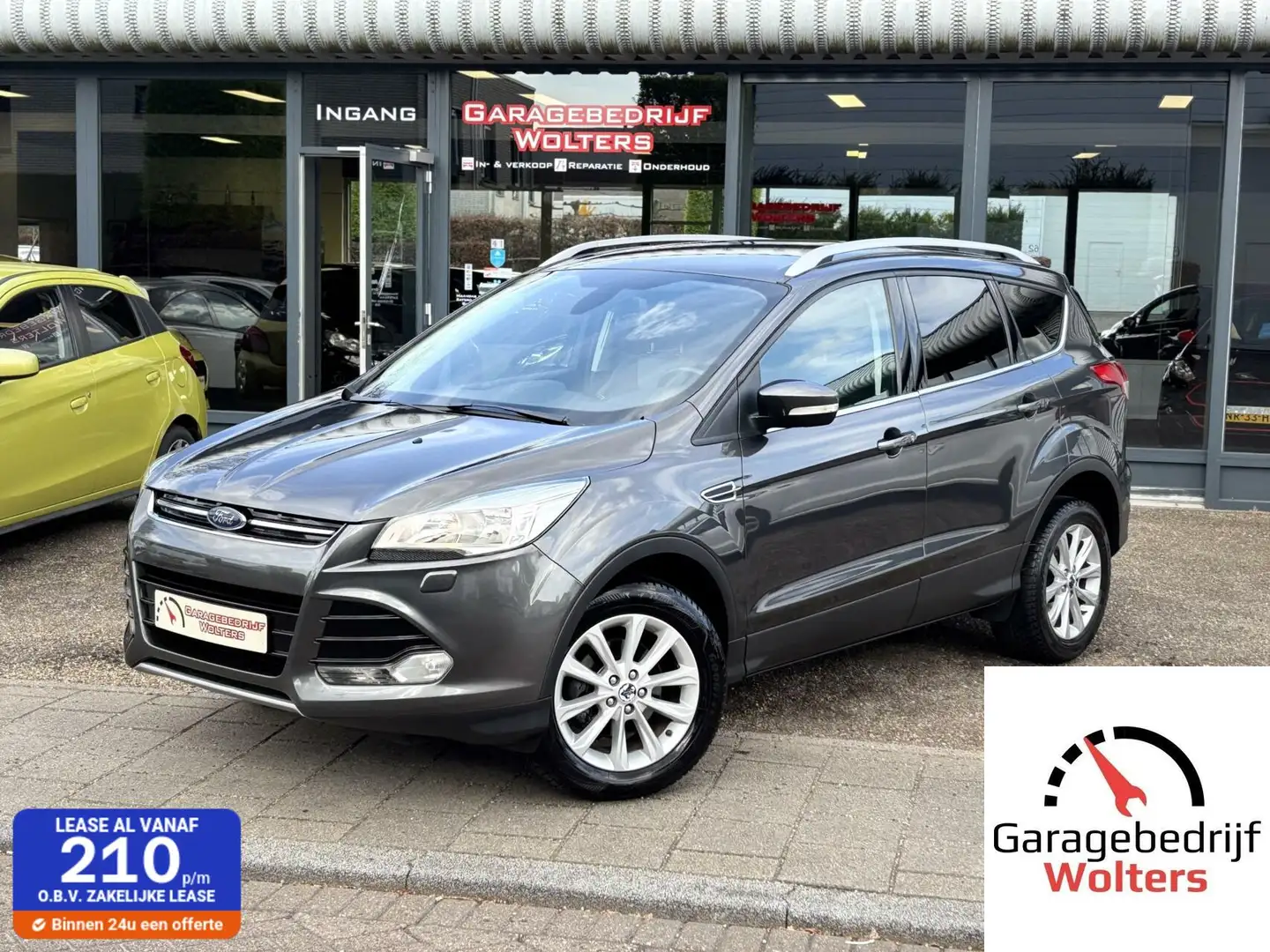 Ford Kuga 1.5 EcoBoost Titanium 150pk half leder cruisecont. Grau - 1