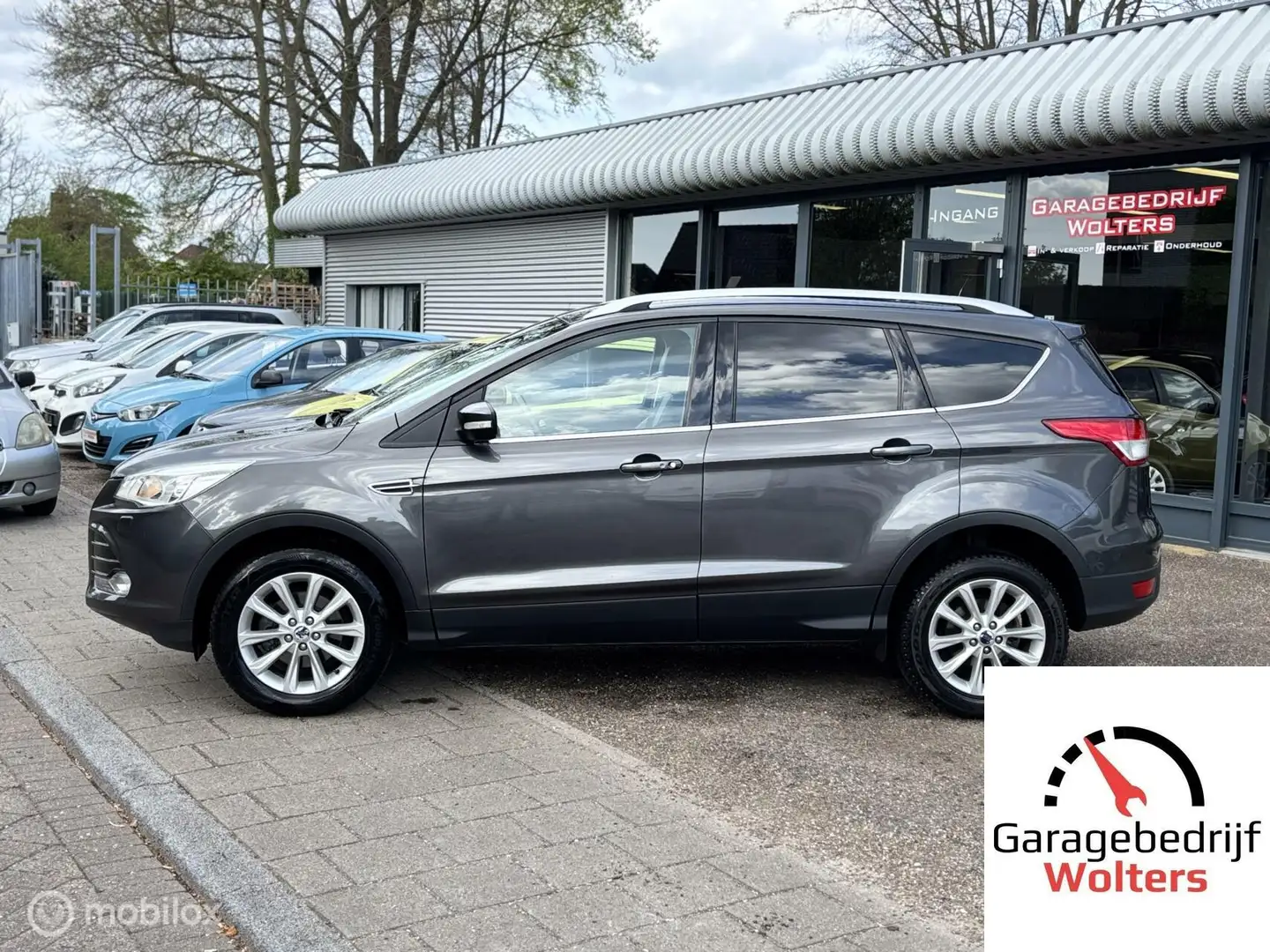 Ford Kuga 1.5 EcoBoost Titanium 150pk half leder cruisecont. Grau - 2