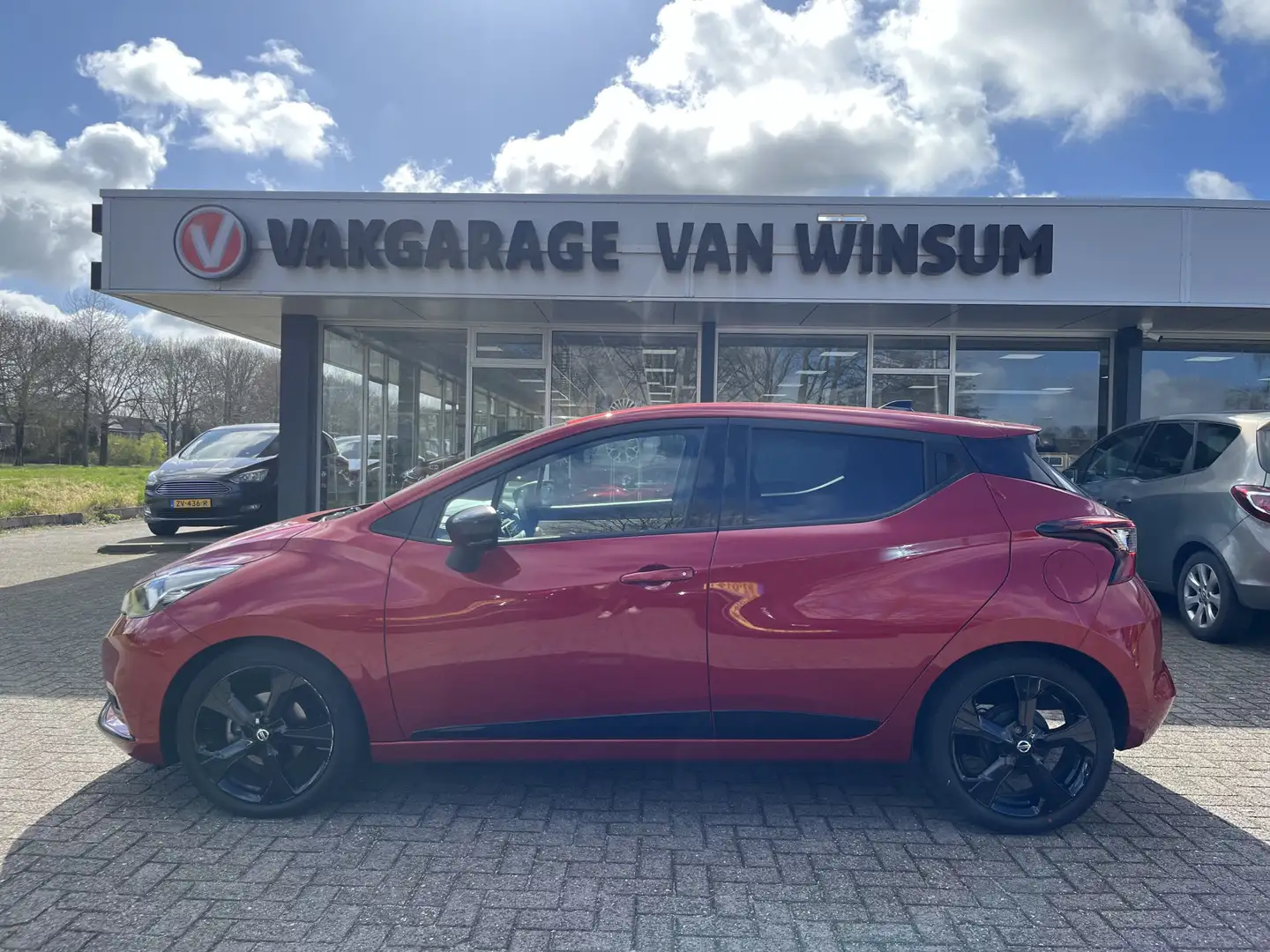 Nissan Micra 1.0 IG-T N-Sport Automaat Navi Cruise Lmv Acamera Rood - 2