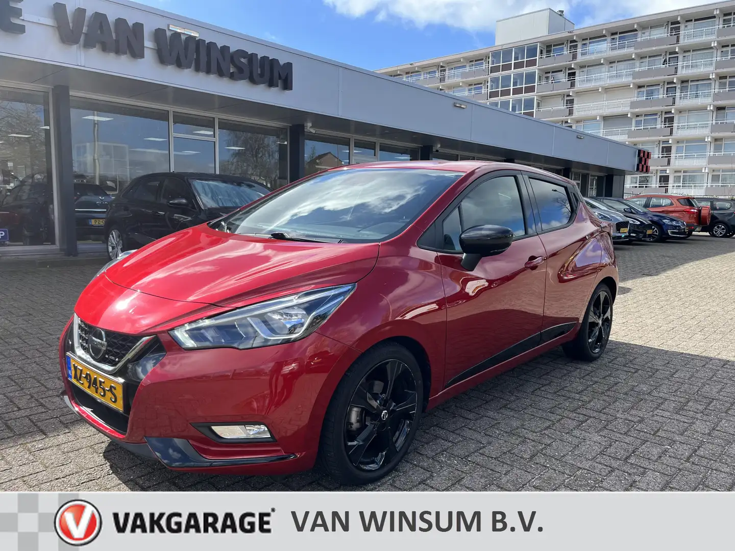 Nissan Micra 1.0 IG-T N-Sport Automaat Navi Cruise Lmv Acamera Rood - 1