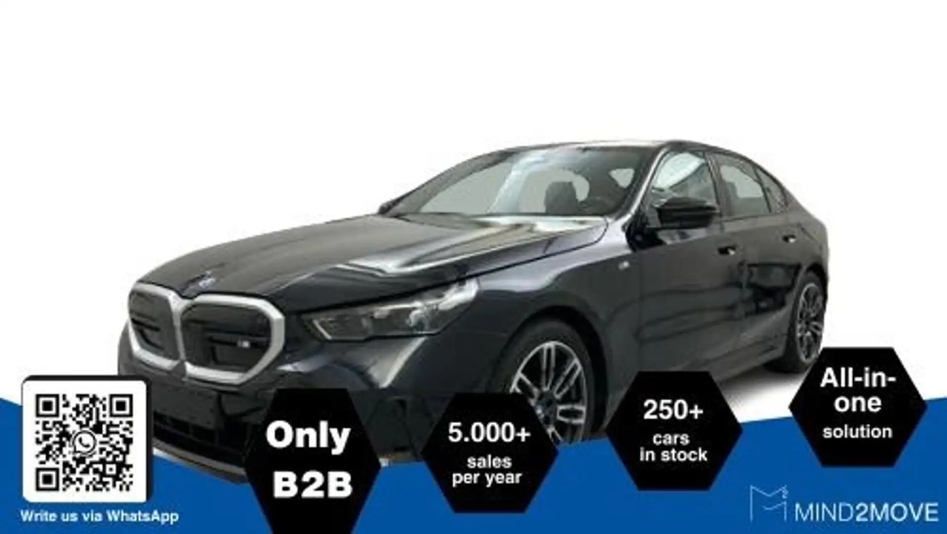 BMW i5 Lim. M60 xDrive Schwarz - 2