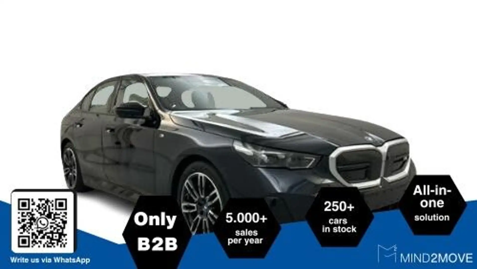 BMW i5 Lim. M60 xDrive Schwarz - 1