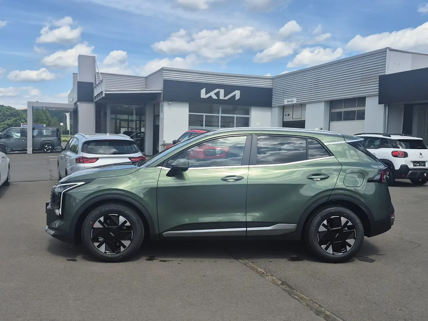 Kia Sportage 1.6 TGDI Silber *AUT* LP: 41.190, 33.000 Leasing Grün - 2