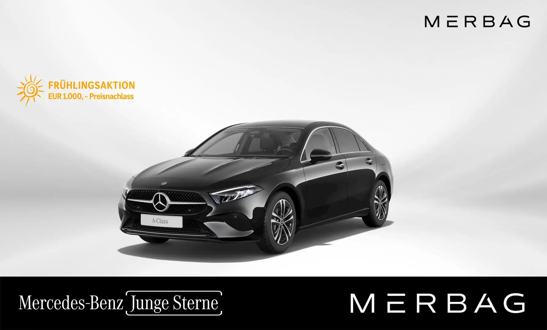 Mercedes-Benz A 180 A-Edition Progressive,Facelift Schwarz - 1