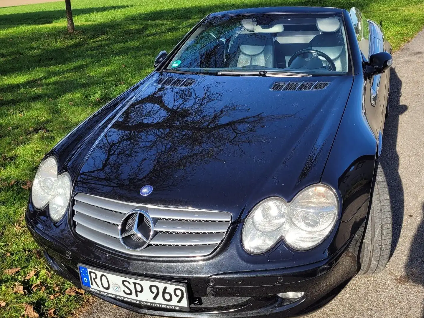 Mercedes-Benz SL 350 SL-Klasse Roadster Automatik Schwarz - 1