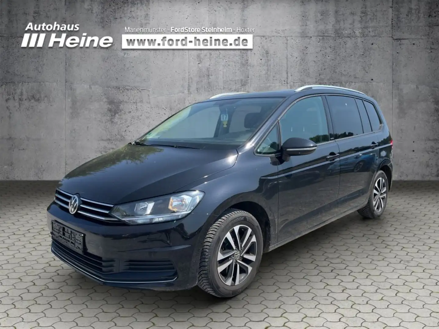 Volkswagen Touran 2.0 TDI SCR UNITED Schwarz - 1