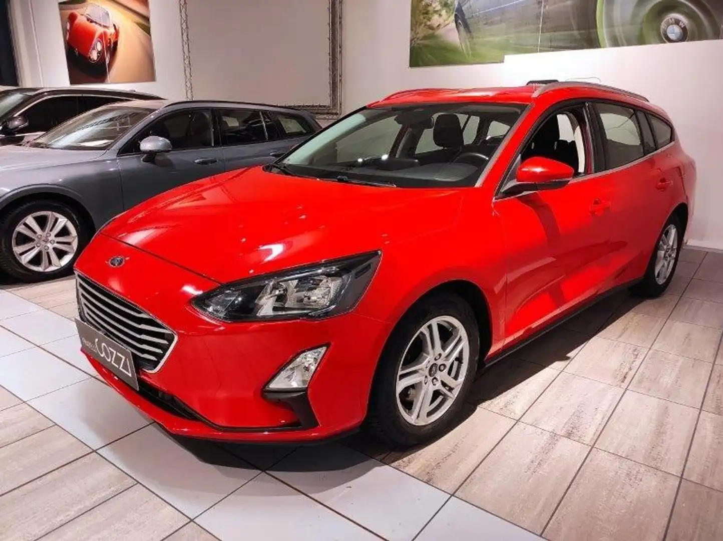 Ford Focus 4ª serie - Focus 1.0 EcoBoost Hybrid 125 CV SW Bus Rosso - 2
