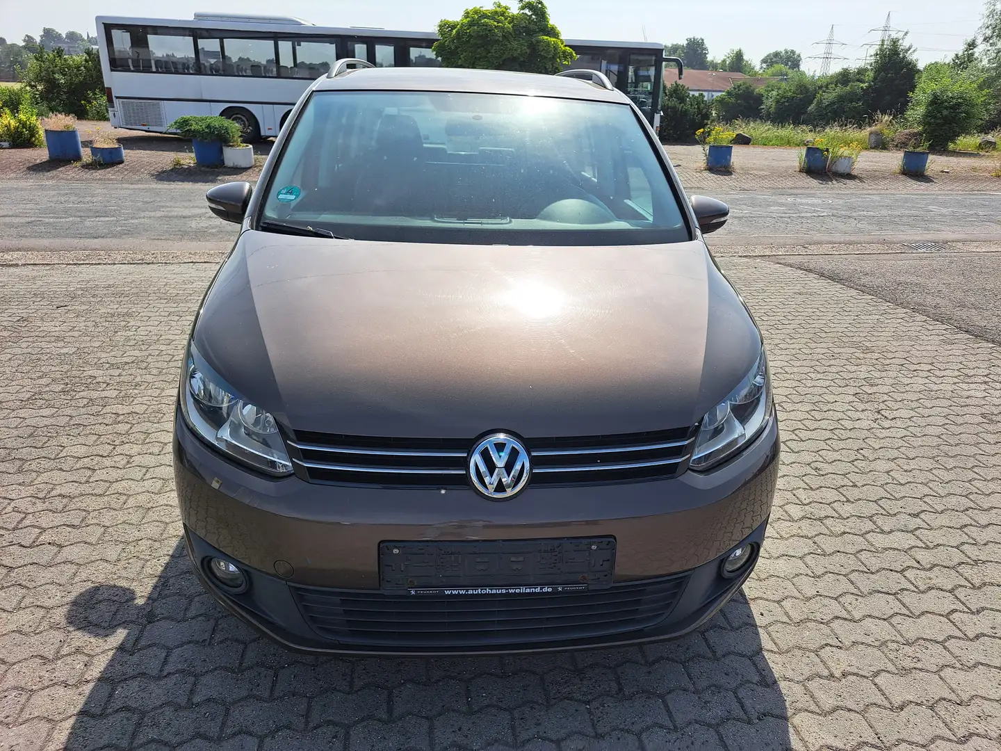 Volkswagen Touran 1.6 TDI DPF BlueMotion Technology Highline Brown - 2