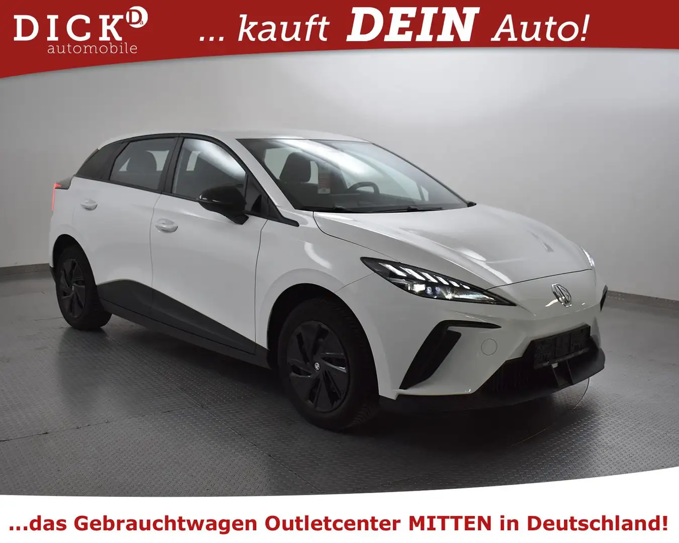 MG MG4 51 kWh VIRTU+LED+MFL+CARPL+DAB+PDC+ACC Weiß - 1