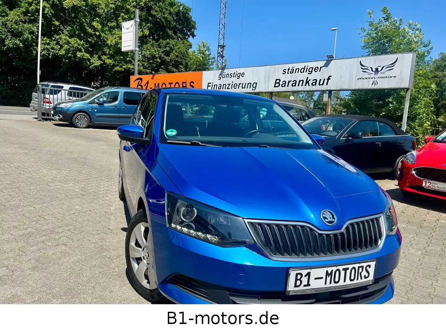 Skoda Fabia Ambition 1.4 TDI*Navi*Klimaaut.*Euro6*.... Blau - 2