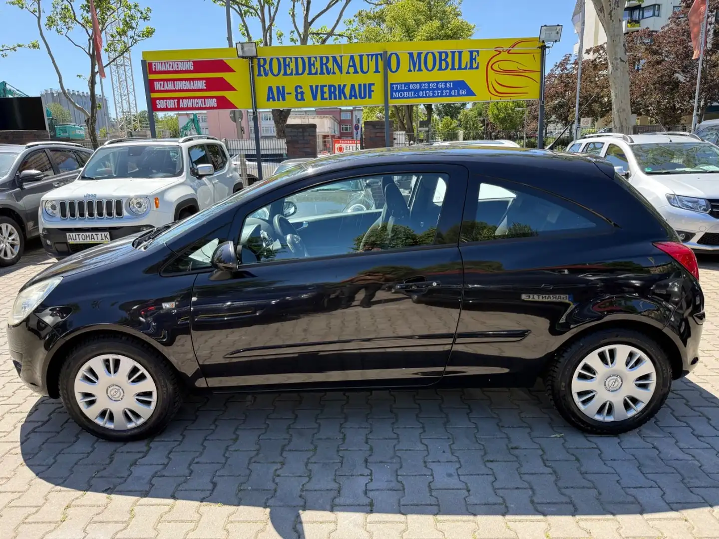 Opel Corsa D Edition*AUTOMATIK*KLIMA Zwart - 2