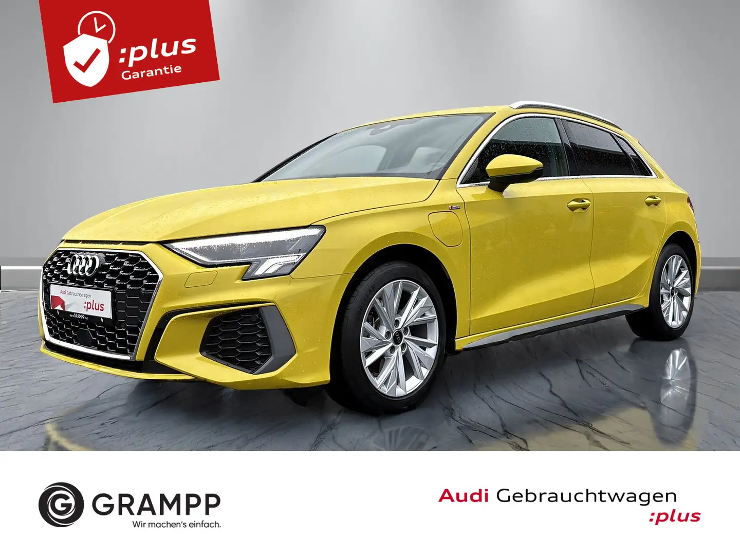 Audi A3 S line 40 TFSIe S-tronic +LED+PDC+ Gelb - 1