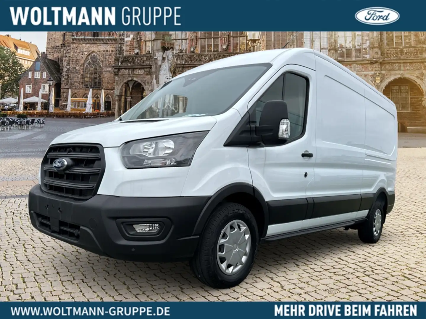 Ford Transit Kasten 350 L3 Trend 2.0 TDCi DPF EU6d Auto Bianco - 2