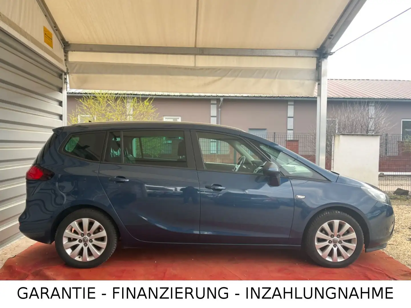 Opel Zafira C Tourer/Garantie/Scheckheft/7.Sitze/Ahk. Blau - 2