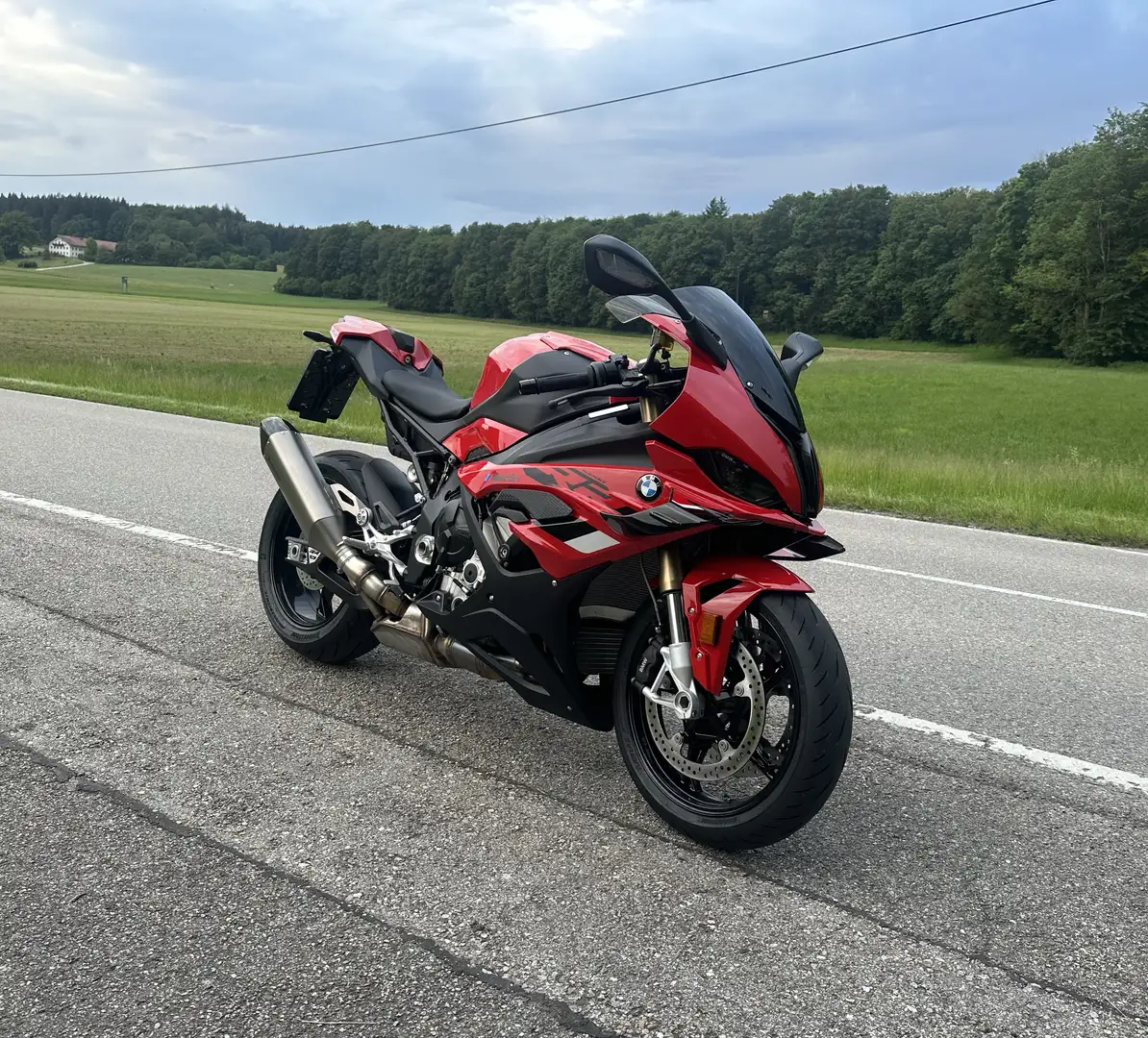 BMW S 1000 RR Akrapovic, Race-Paket, QS Rot - 1