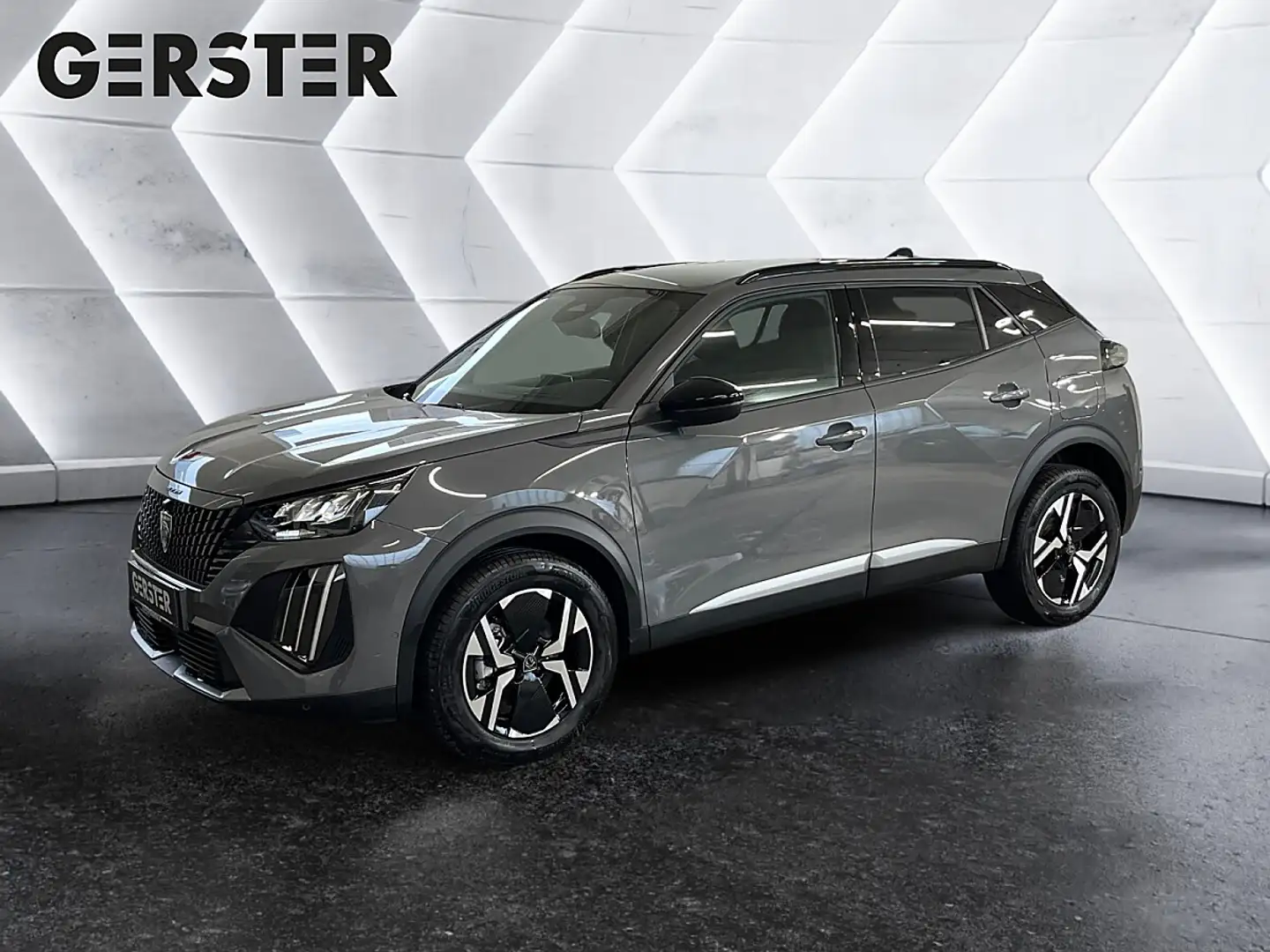 Peugeot 2008 Hybrid 145 e-DCS6 Allure Grau - 1