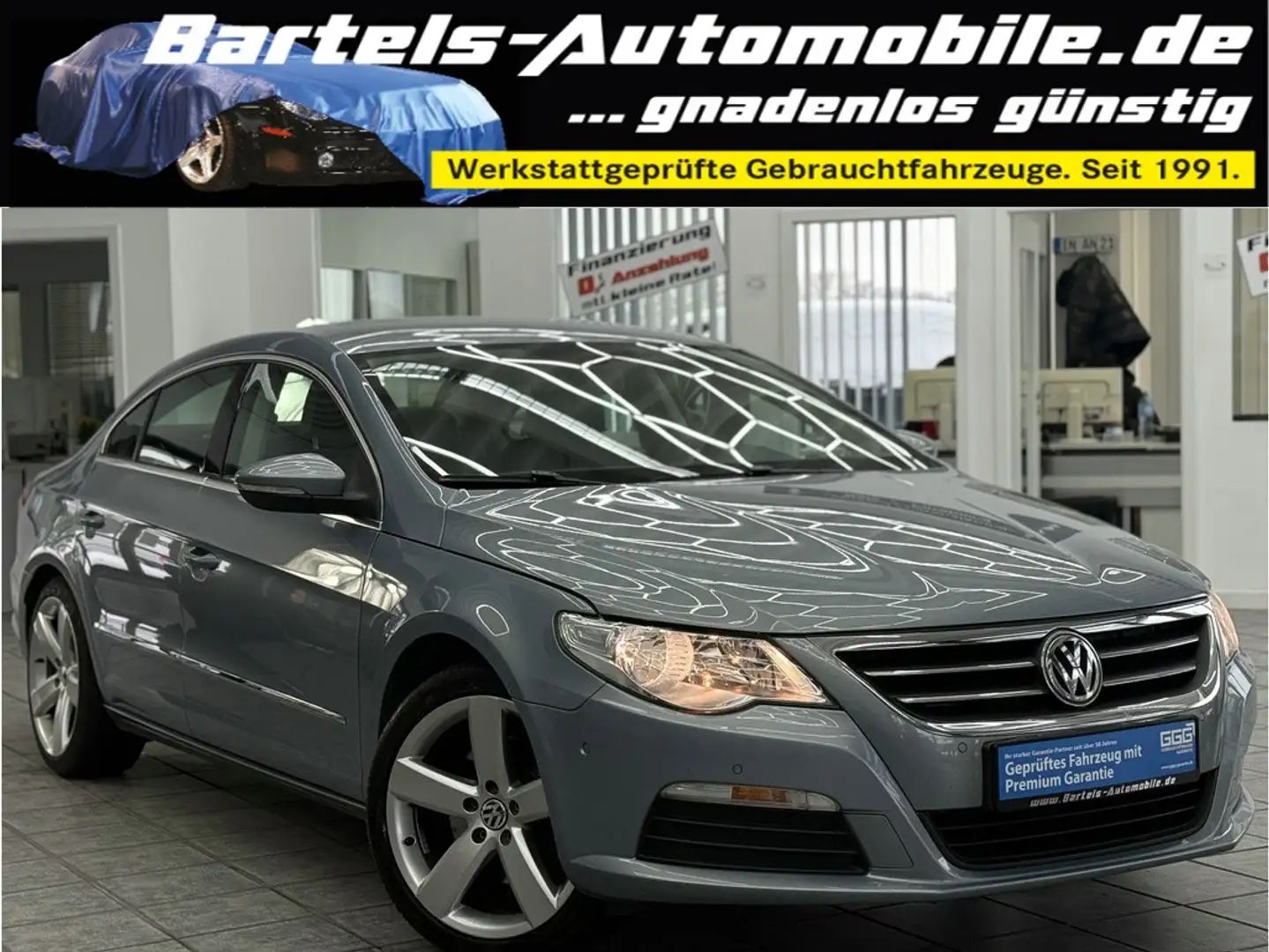 Volkswagen CC 1.8 TSI, 2.Hand, Leder, Navi, Sitzh, Grau - 1