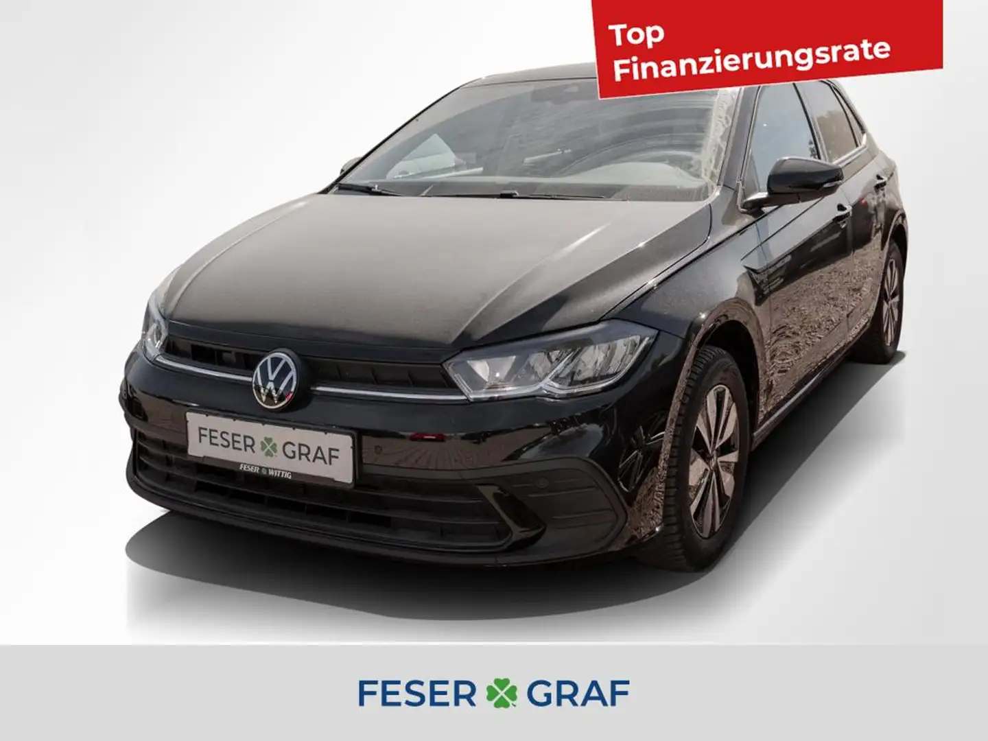 Volkswagen Polo 1.0 TSI Goal DSG ACC/Tel/DAB/LED Schwarz - 1